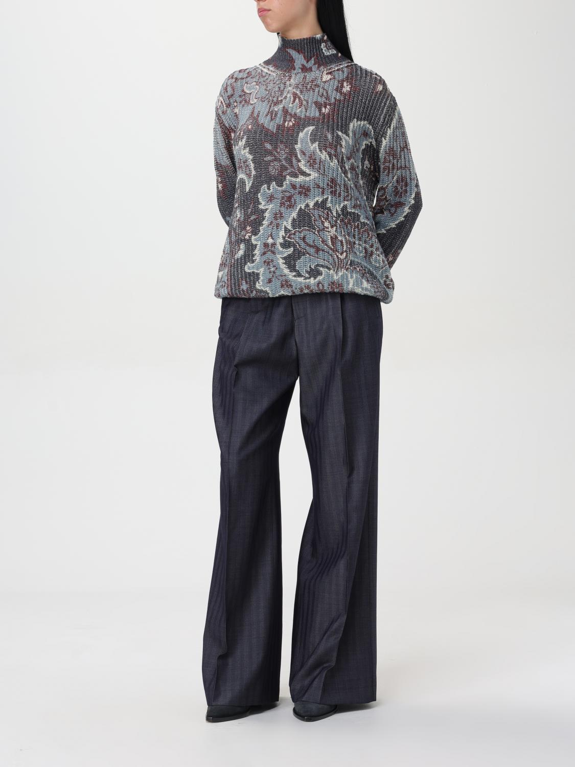 ETRO JERSEY: Jersey mujer Etro, Azul Oscuro - Img 2