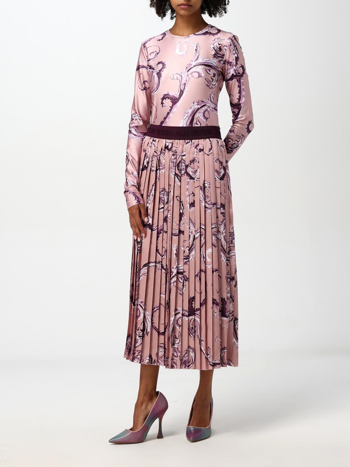 VERSACE JEANS COUTURE TOP: Mono pieza mujer Versace Jeans Couture, Rosa - Img 5