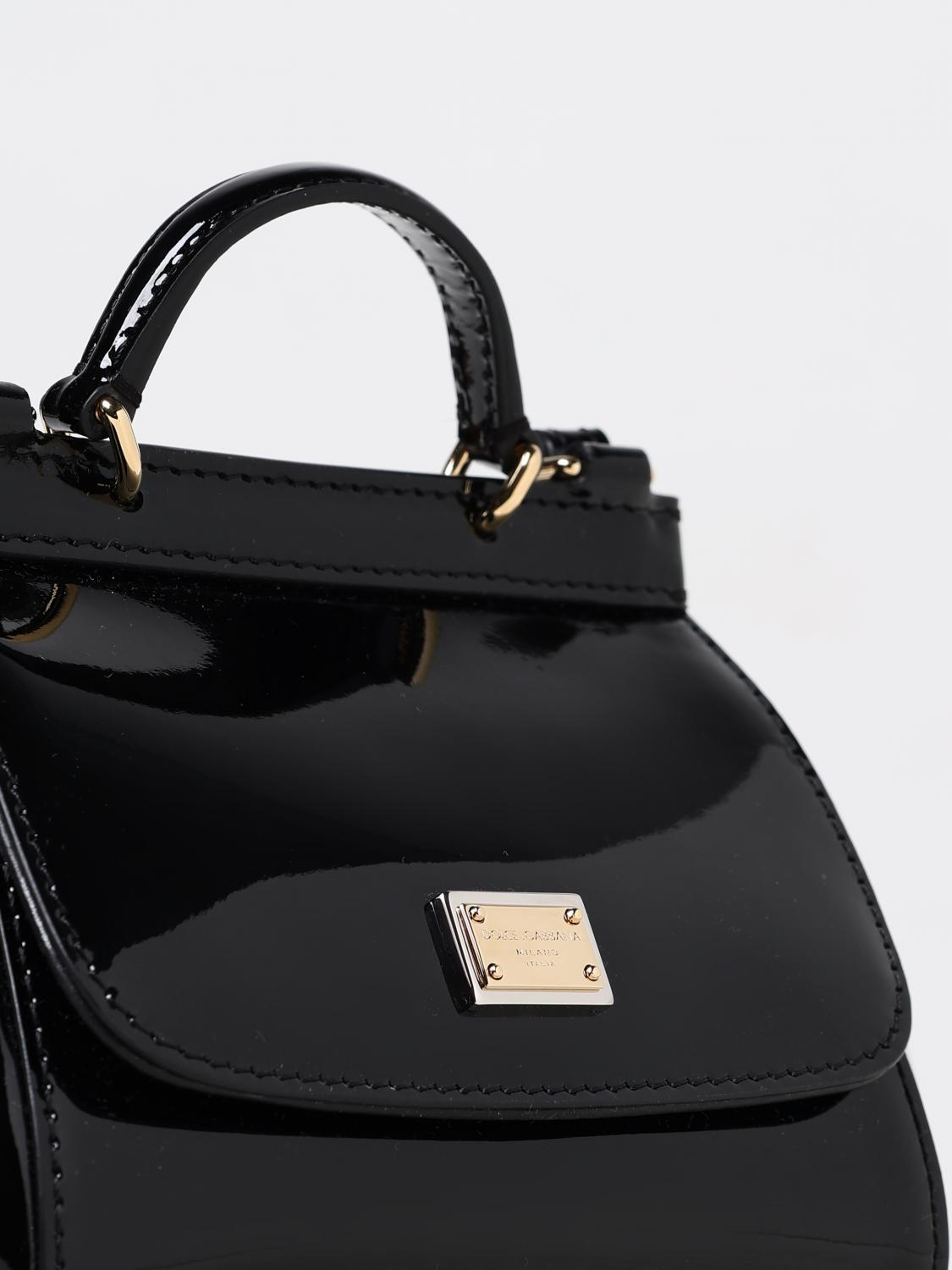 DOLCE & GABBANA TASCHE: Sicily Mini Tote Bag von Dolce & Gabbana, Schwarz - Img 3