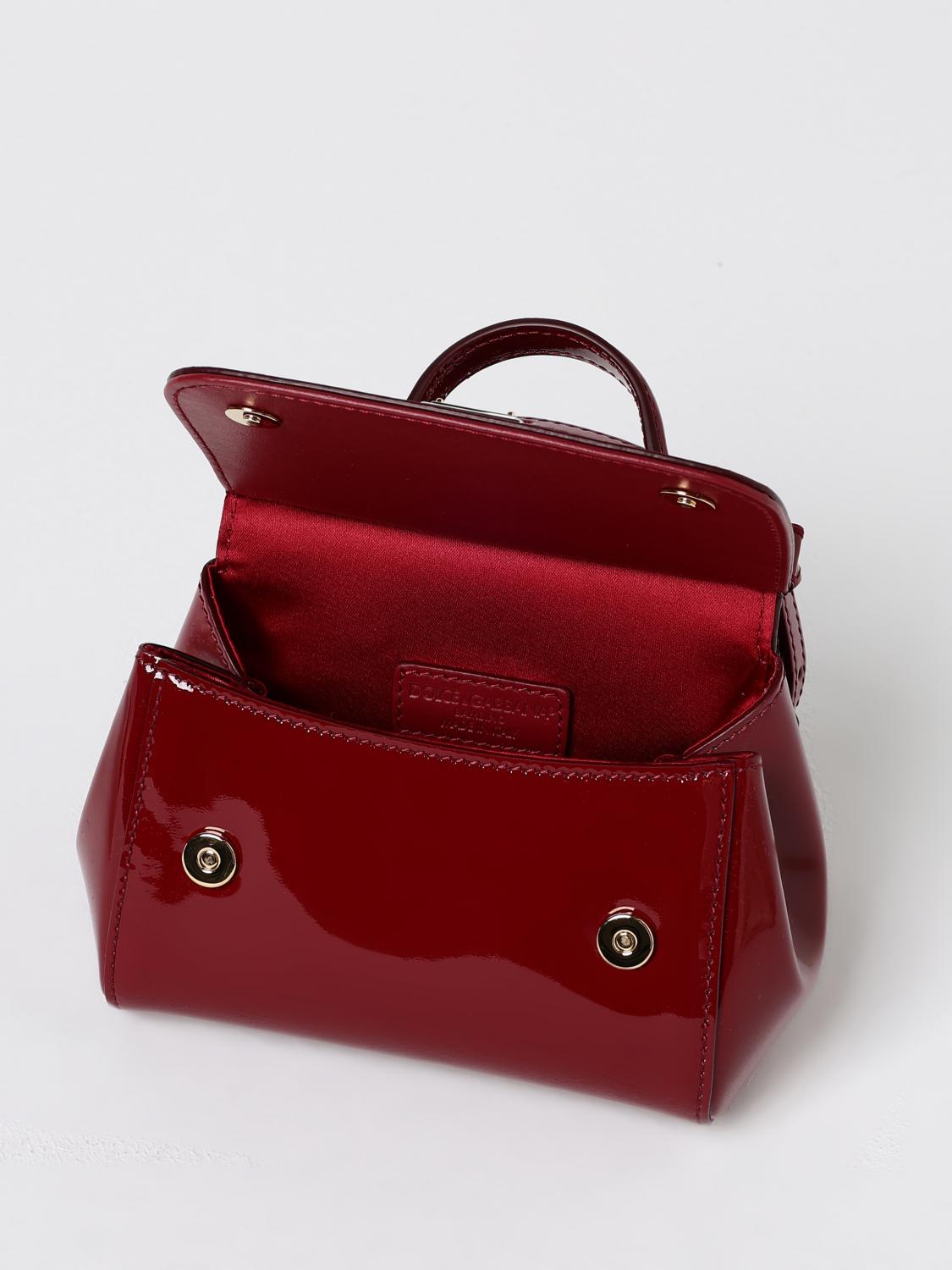 DOLCE & GABBANA TASCHE: Sicily Mini Tote Bag von Dolce & Gabbana, Rot - Img 3