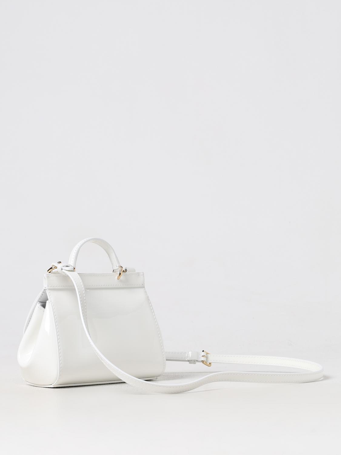 DOLCE & GABBANA BAG: Sicily Mini Tote Bag by Dolce & Gabbana, Milk - Img 2