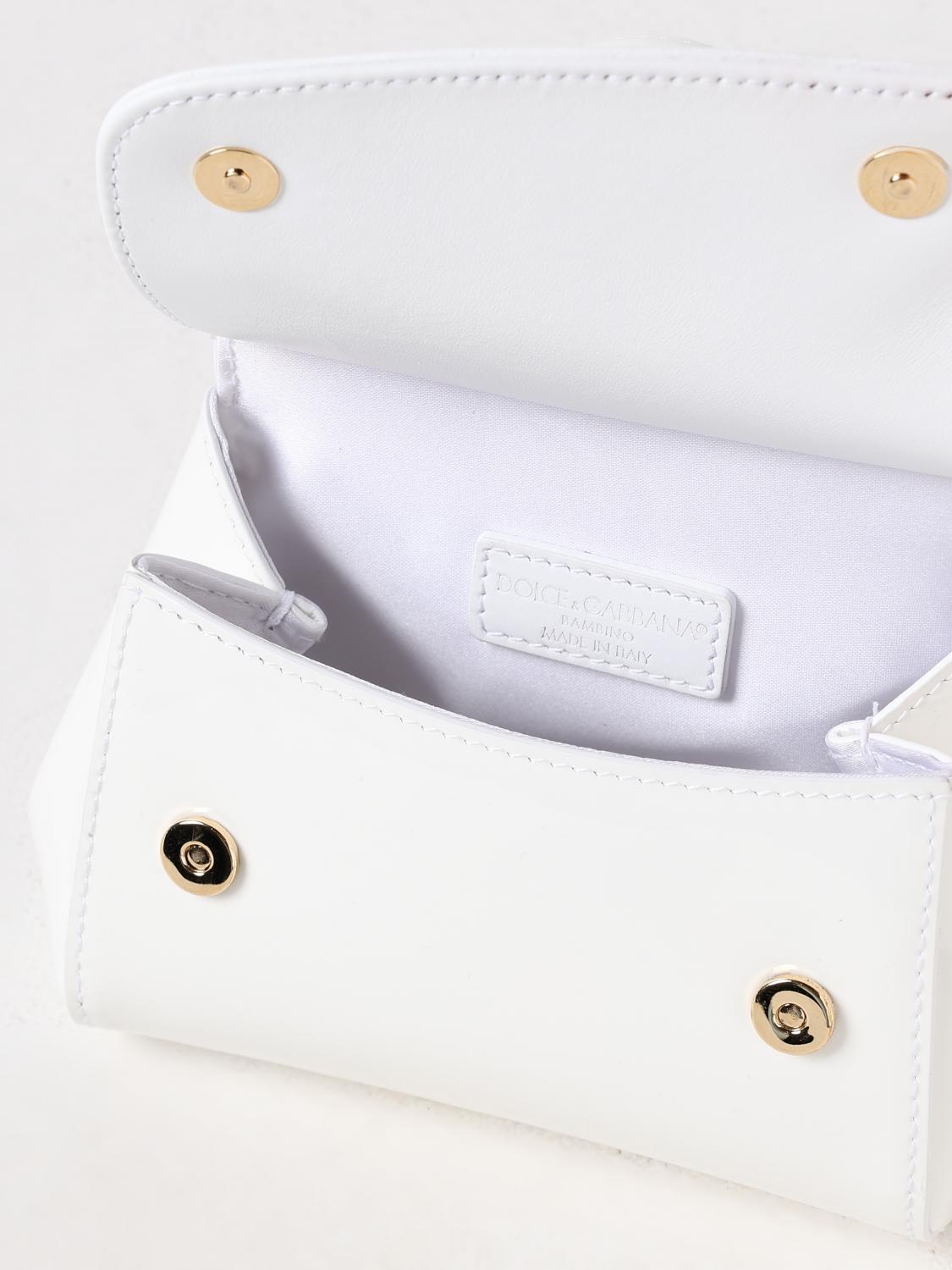 DOLCE & GABBANA BAG: Sicily Mini Tote Bag by Dolce & Gabbana, Milk - Img 4