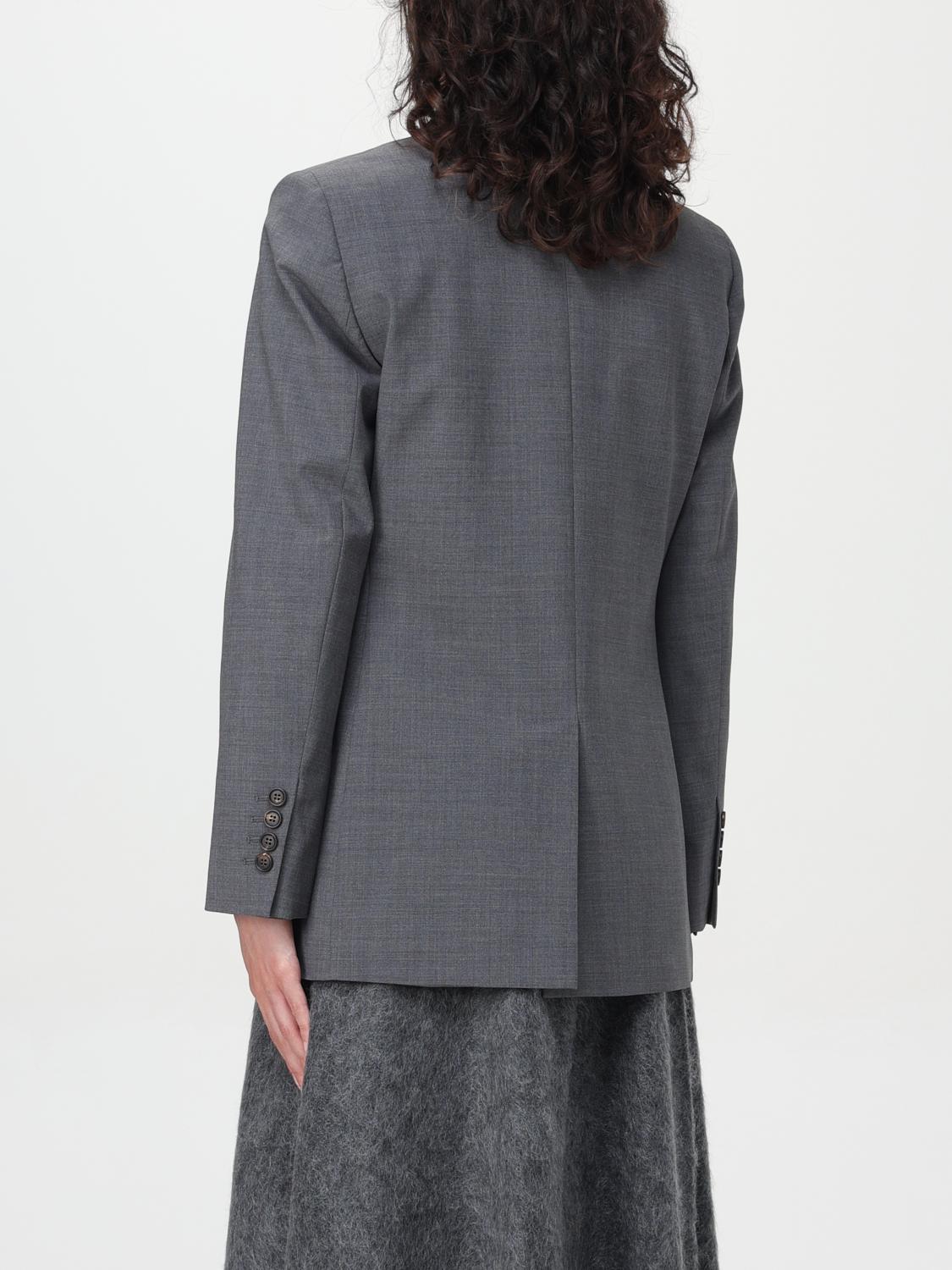 BRUNELLO CUCINELLI BLAZER: Jacket woman Brunello Cucinelli, Grey - Img 3