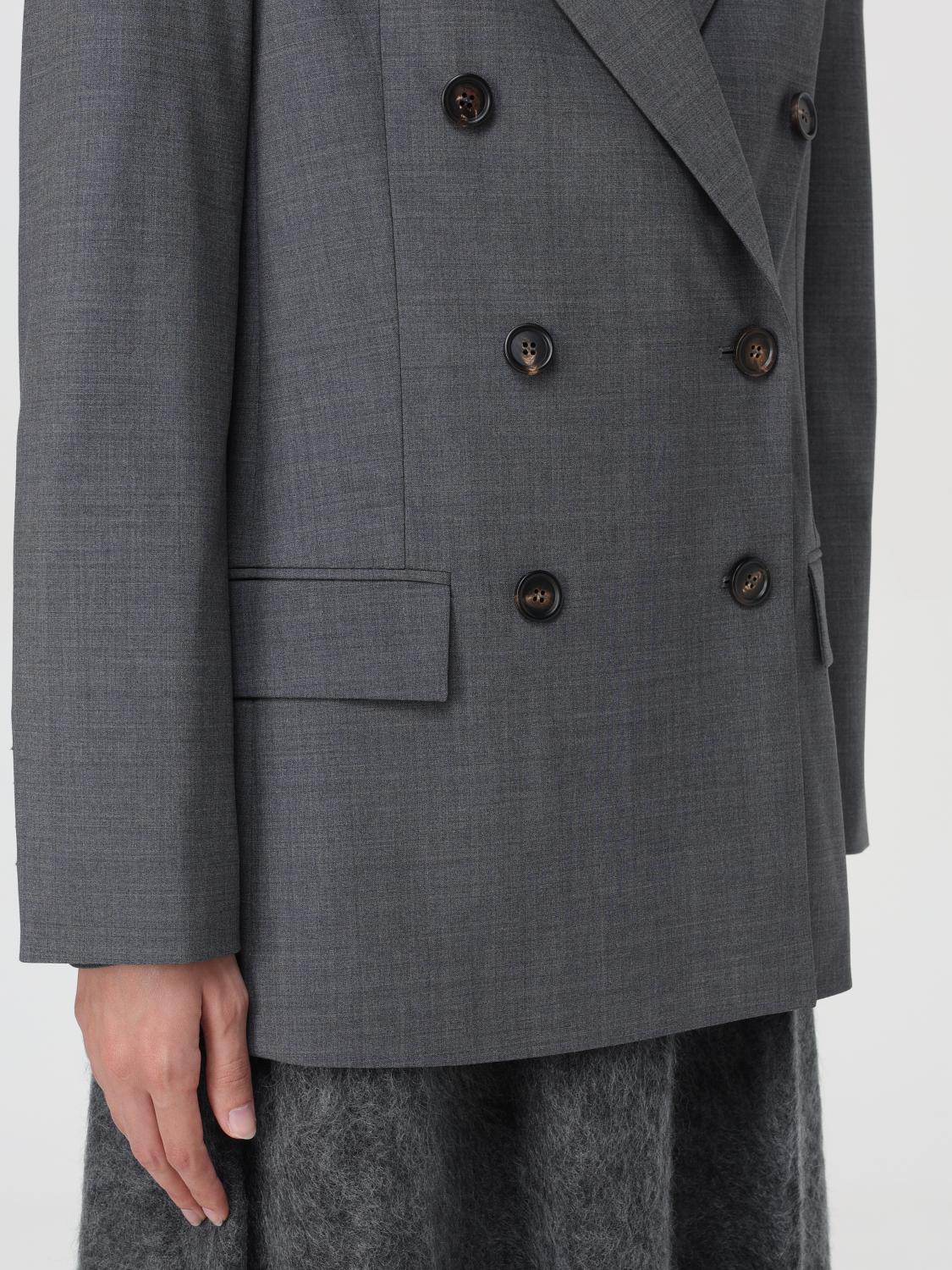 BRUNELLO CUCINELLI BLAZER: Jacket woman Brunello Cucinelli, Grey - Img 5