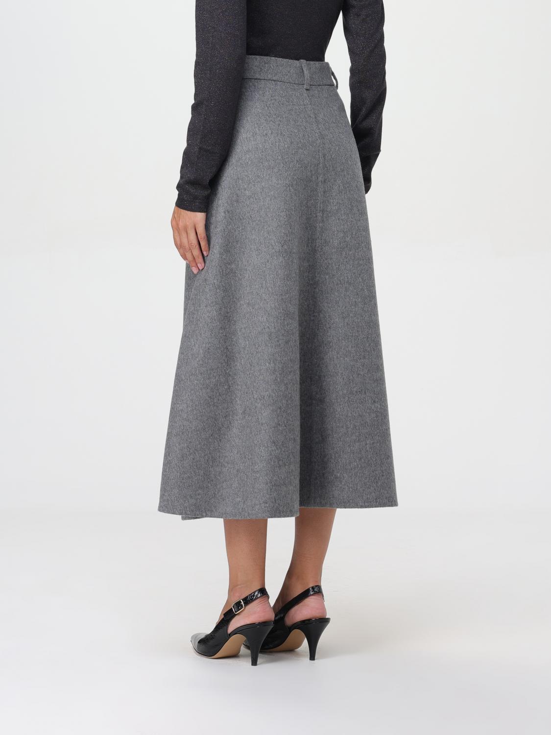 Brunello Cucinelli Skirt woman - Grey | MD565G3697 | GIGLIO.COM