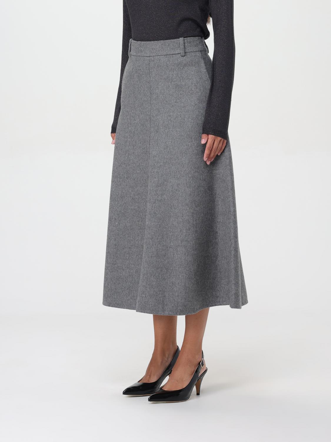 Brunello Cucinelli Skirt woman - Grey | MD565G3697 | GIGLIO.COM