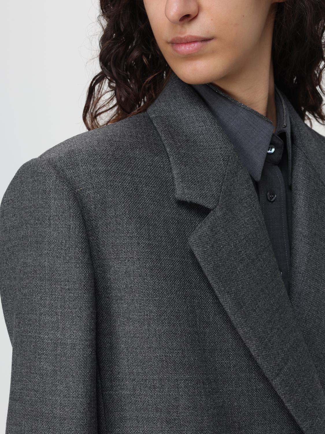 Brunello Cucinelli Trench coat woman - Grey | MD5739860P | GIGLIO.COM