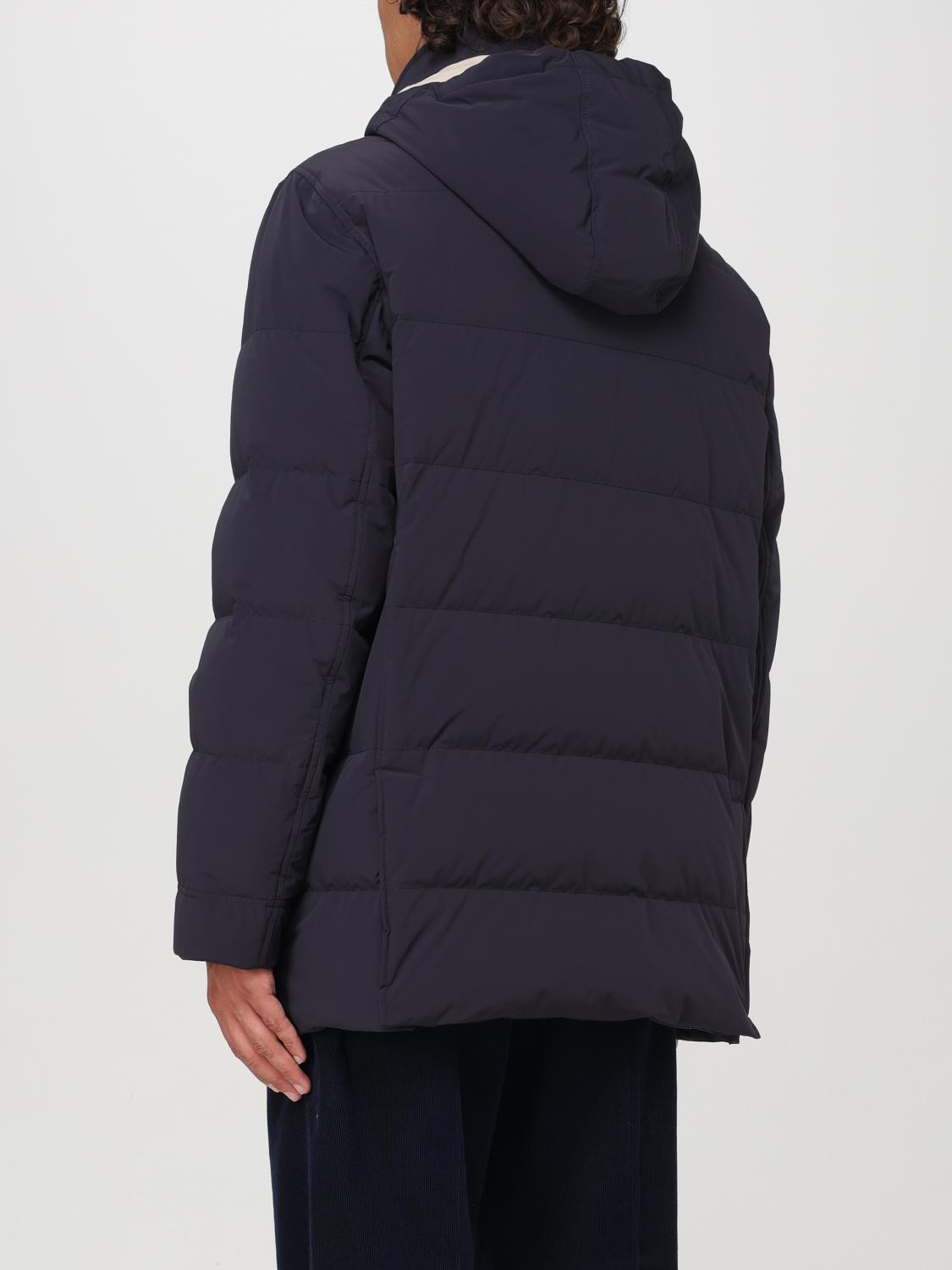 BRUNELLO CUCINELLI GIACCA: Giacca Brunello Cucinelli in nylon trapuntato , Blue - Img 3