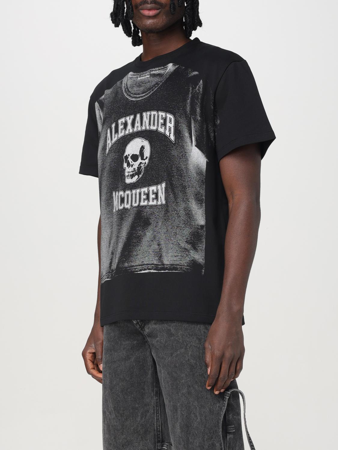 ALEXANDER MCQUEEN T-SHIRT: T-shirt men Alexander McQueen, Black - Img 4