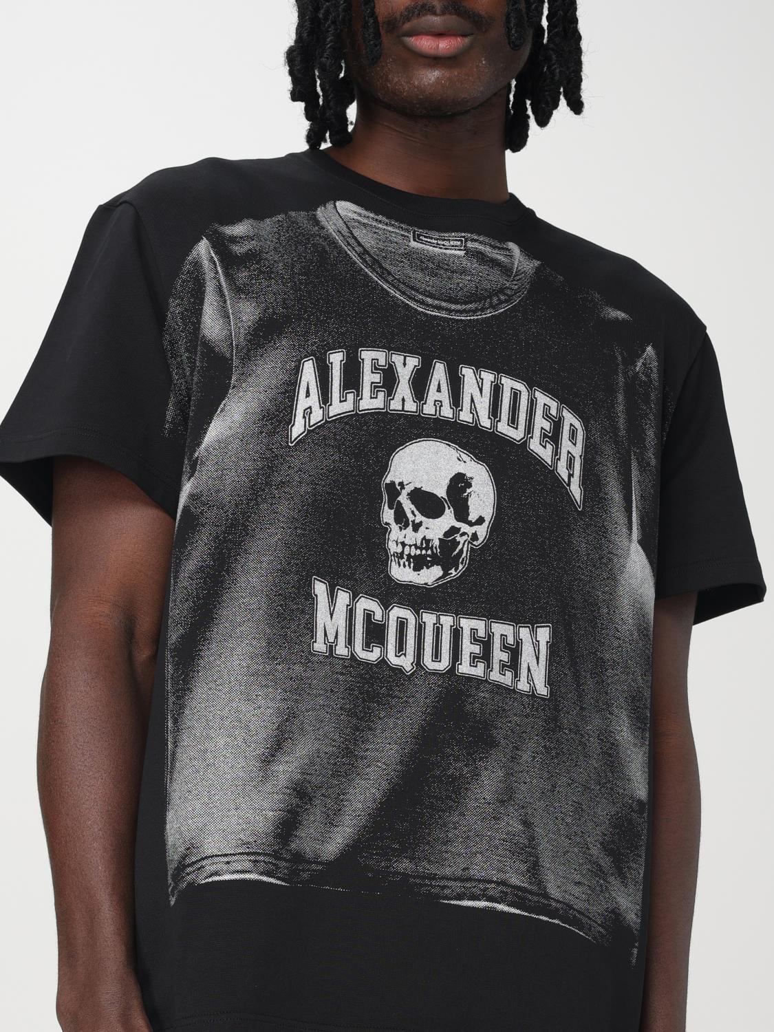 ALEXANDER MCQUEEN T-SHIRT: T-shirt men Alexander McQueen, Black - Img 5