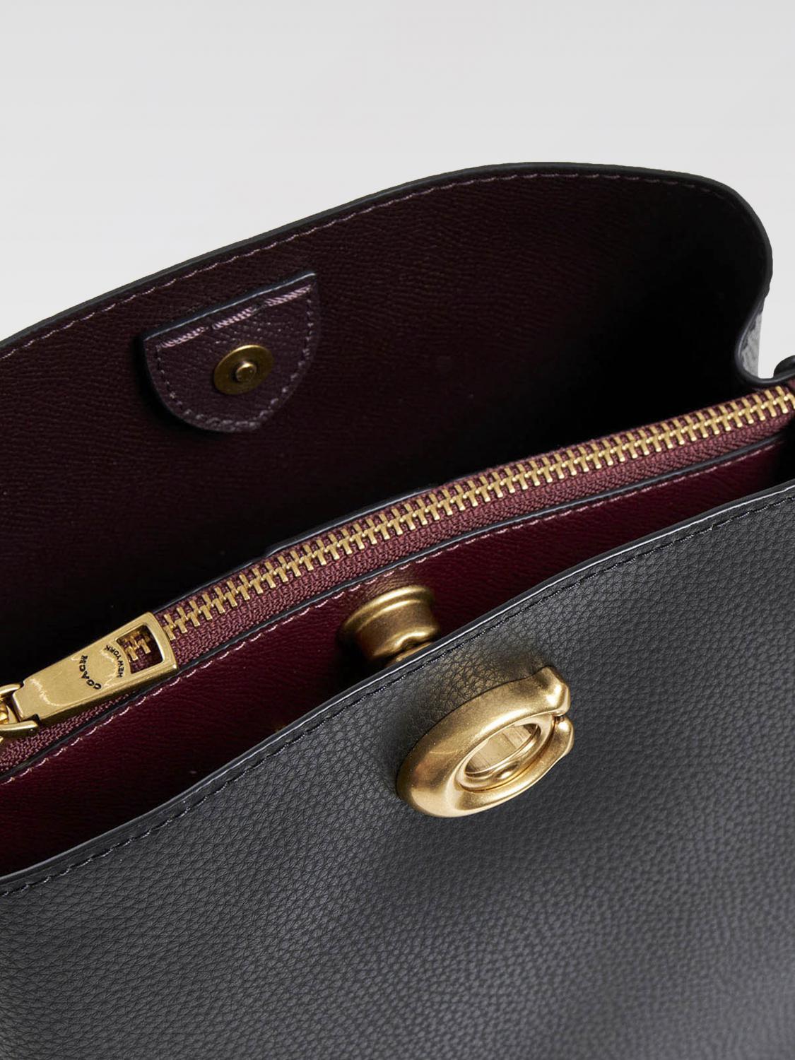 COACH MINI SAC: Sac porté épaule femme Coach, Noir - Img 4