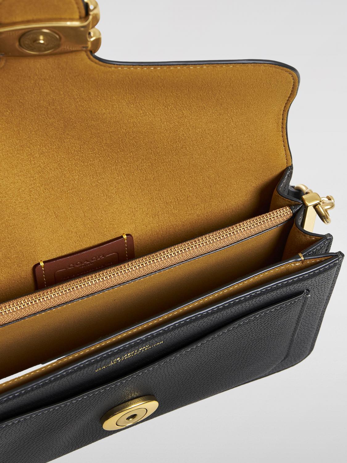 COACH MINITASCHE: Schultertasche damen Coach, Schwarz - Img 4