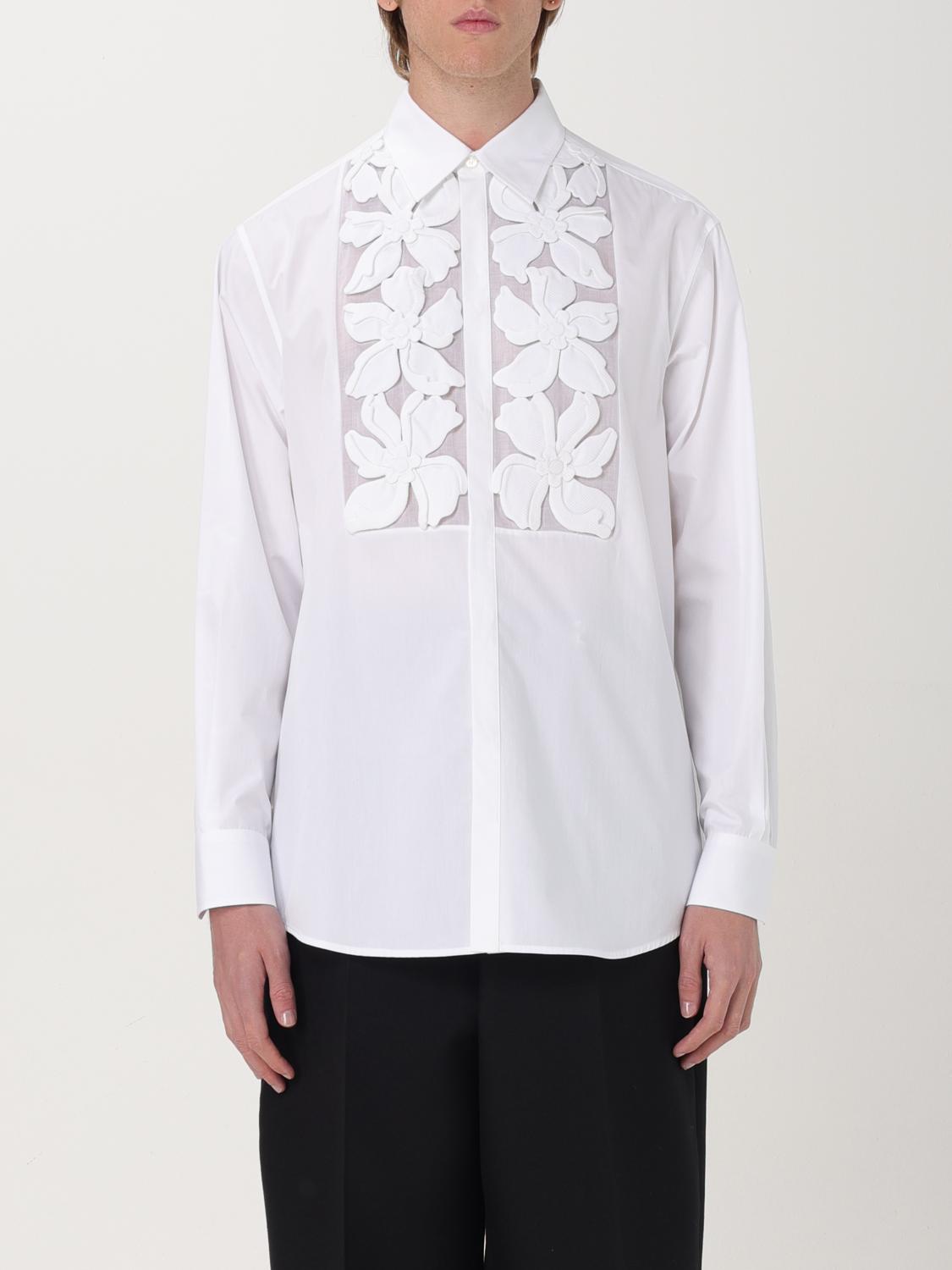 VALENTINO SHIRT: Shirt men Valentino, White - Img 1