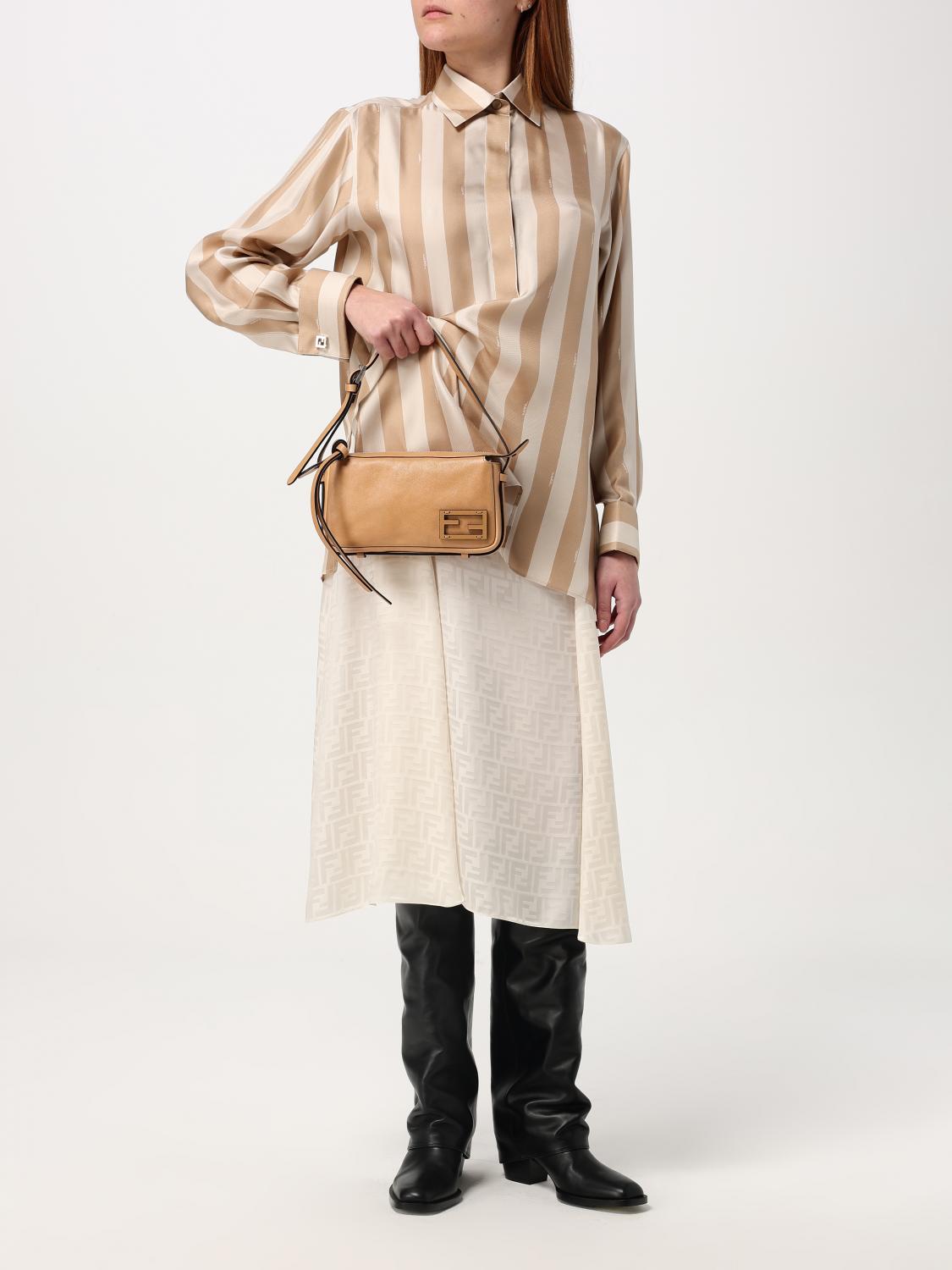 FENDI SHIRT: Shirt woman Fendi, Beige - Img 2