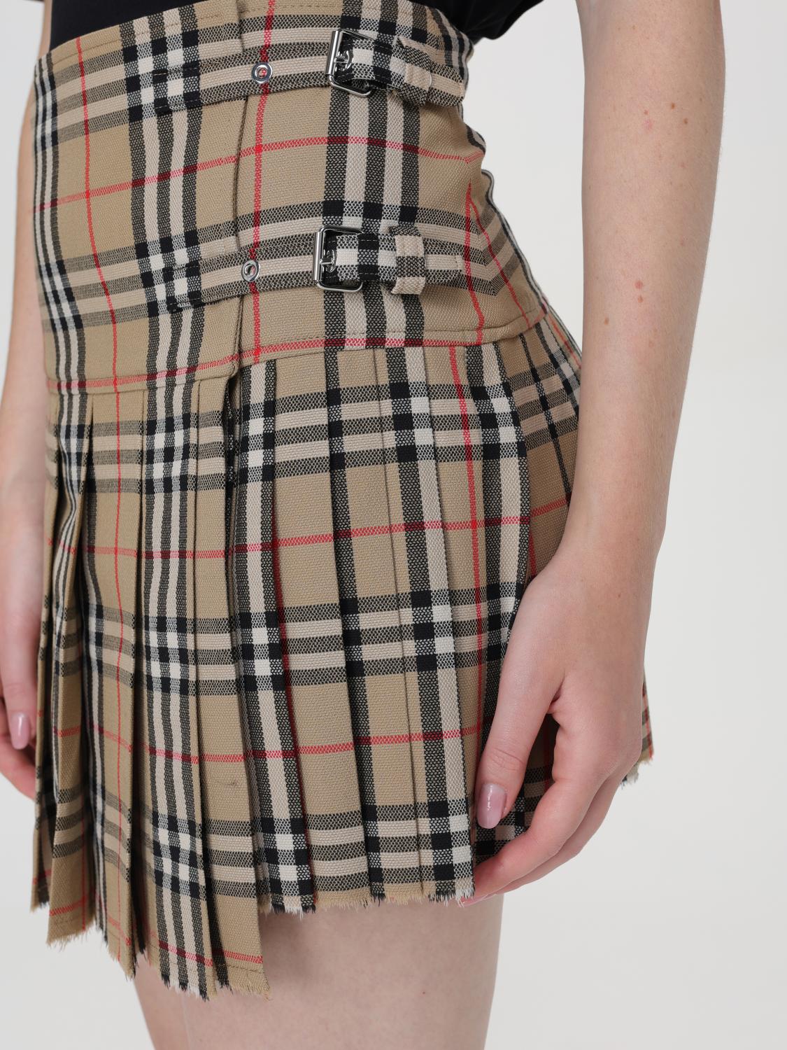 Burberry Skirt woman - Beige | 8025832 | GIGLIO.COM