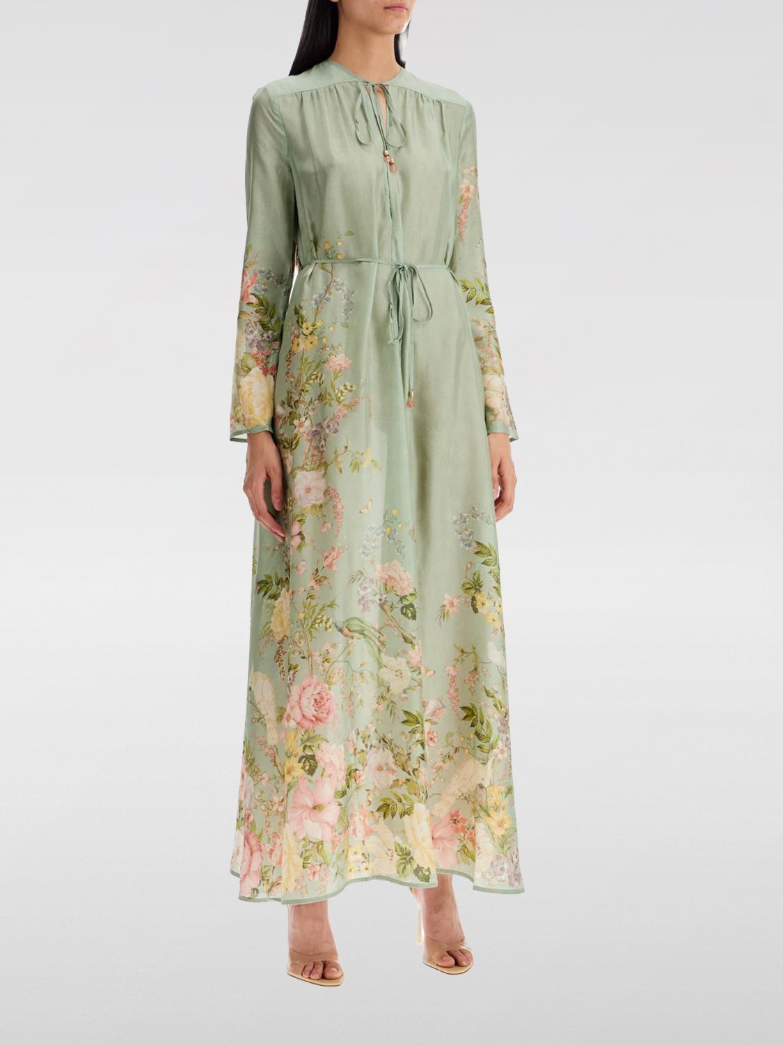 zimmermann green floral dress woman - published-aug17