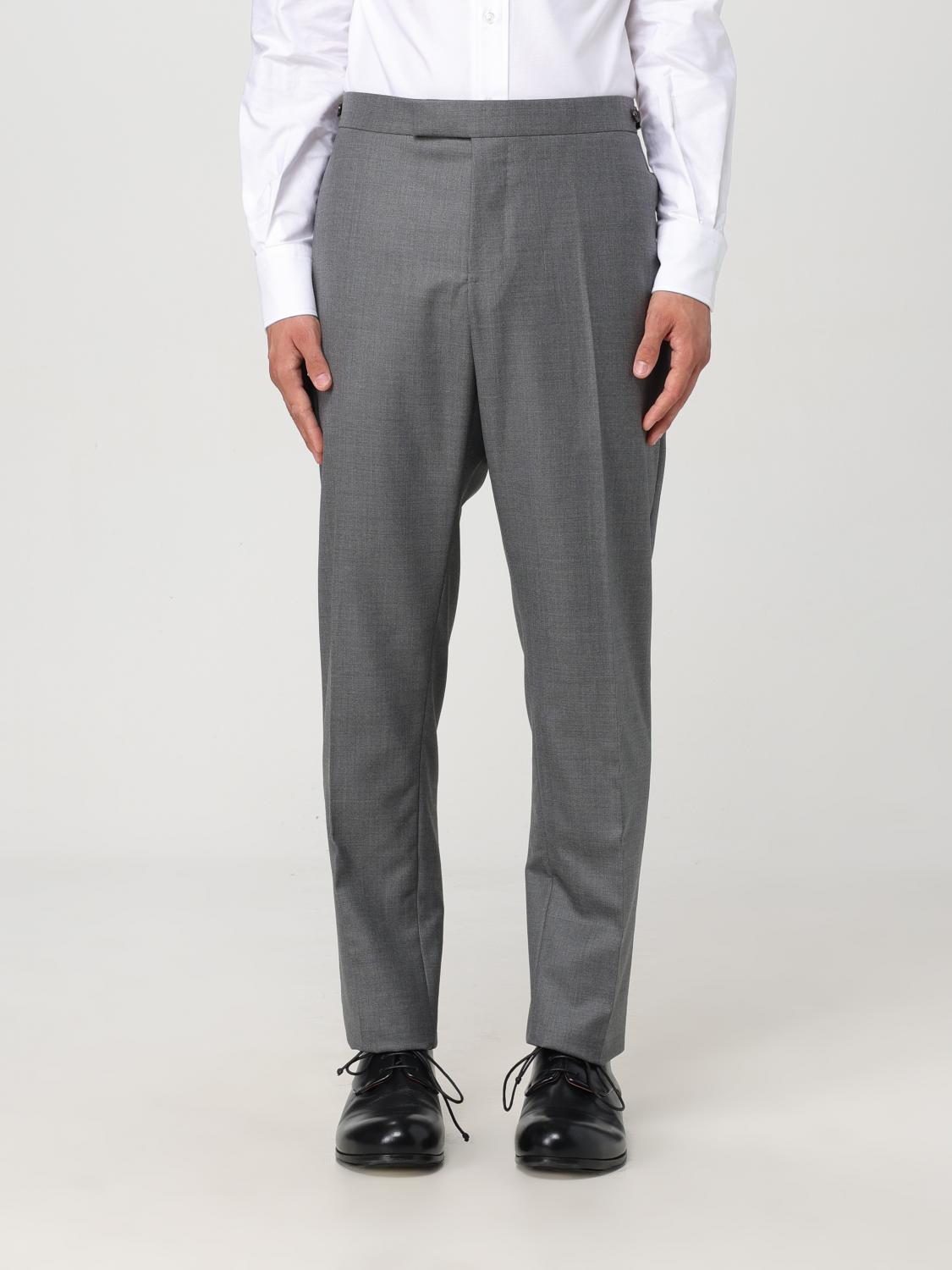 Thom Browne Pants men - Grey | MTC159A00626 | GIGLIO.COM