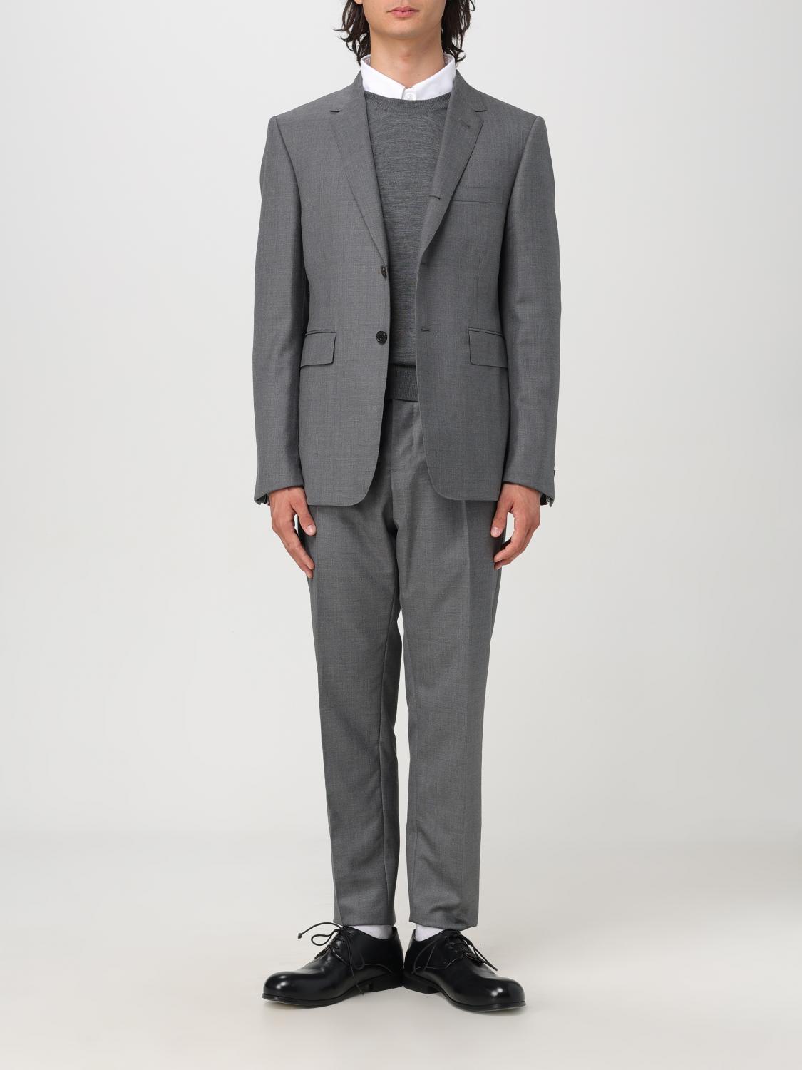 thom browne dress pants Thom Browne 2 Man Grey Casual pants Wool