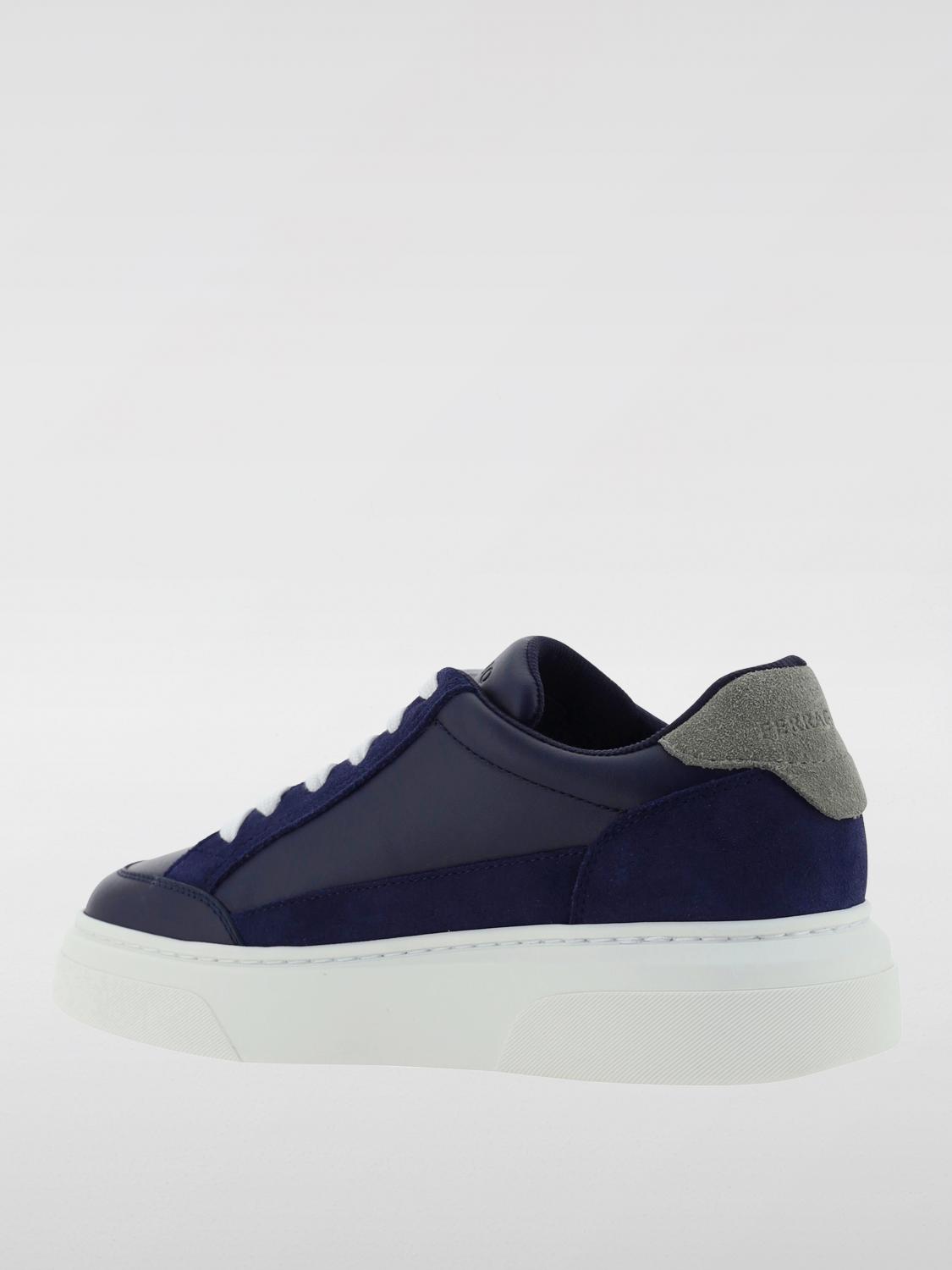 FERRAGAMO SNEAKERS: Sneakers men Ferragamo, Blue - Img 2