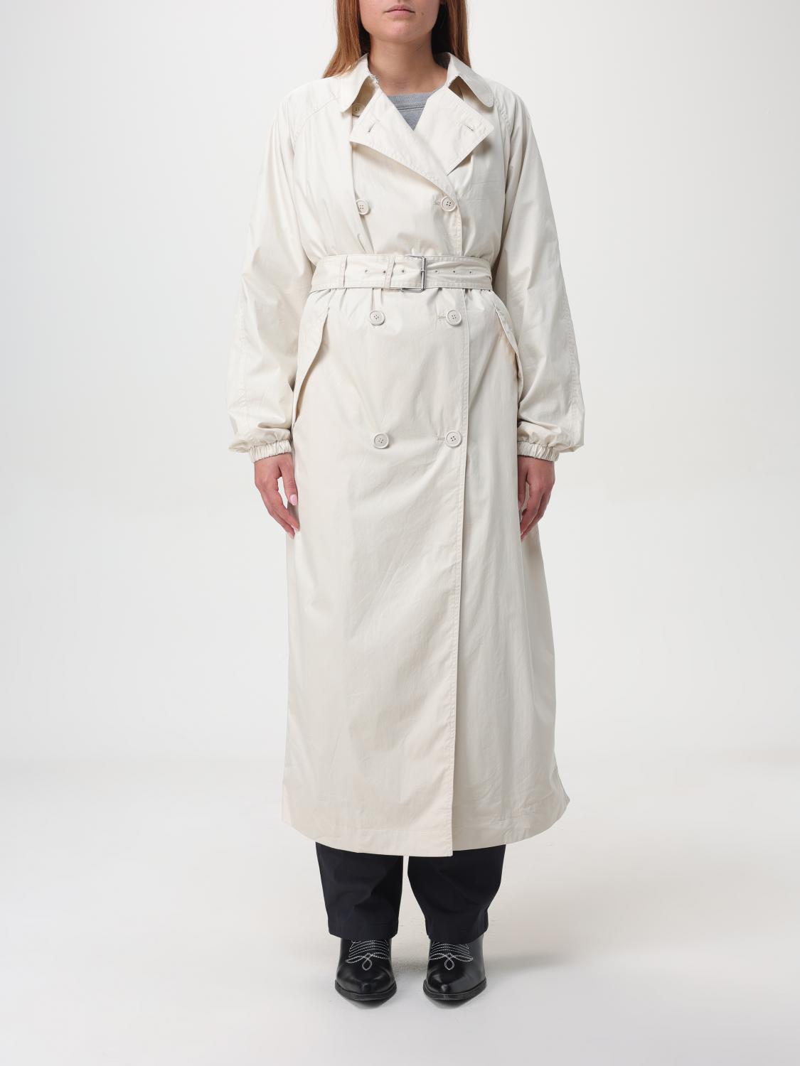 Isabel Marant Etoile Coat woman - Beige | MA0257FAB3C02E | GIGLIO.COM