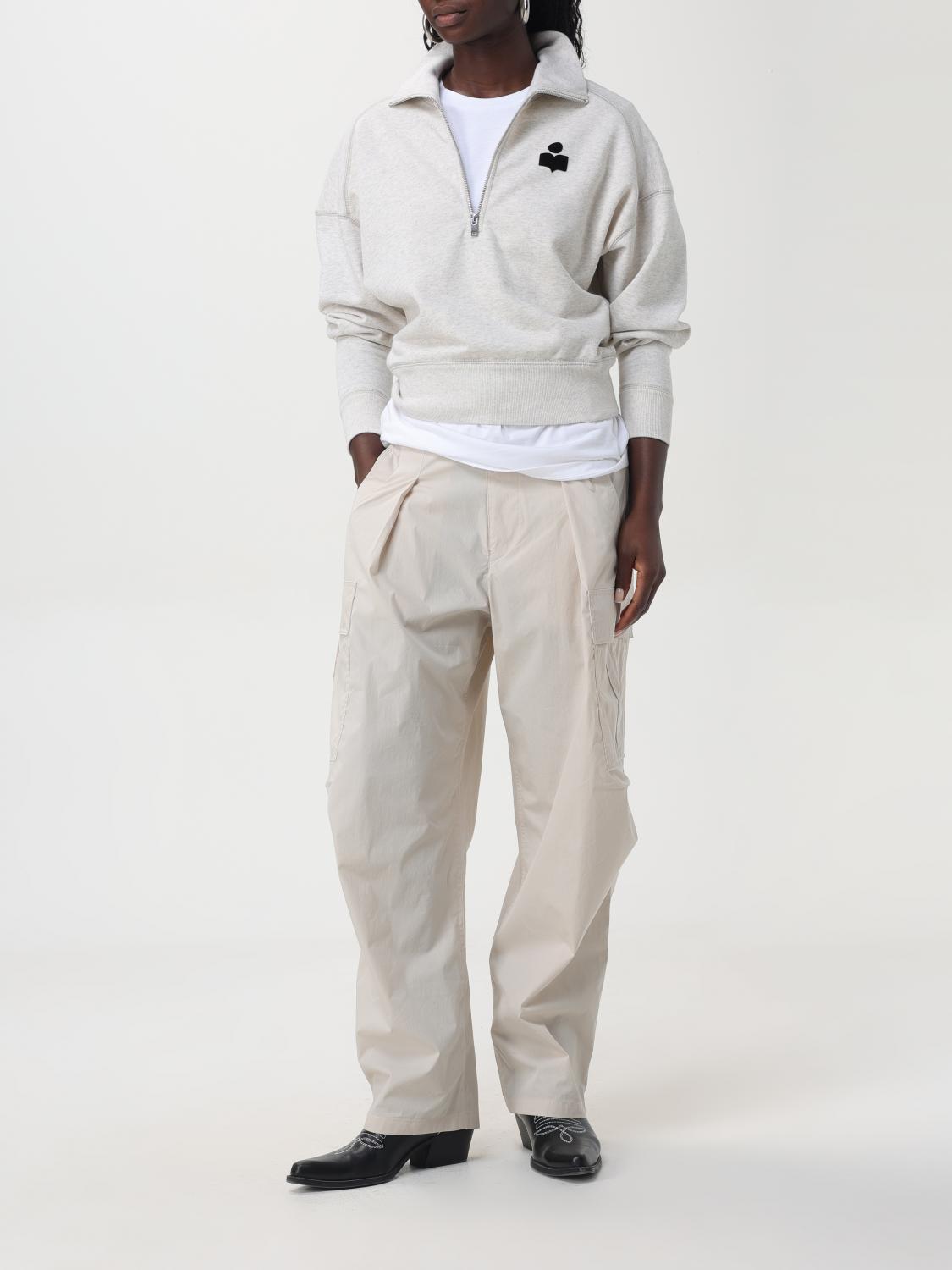 ISABEL MARANT ETOILE CAMISETA: Camiseta mujer Isabel Marant Etoile, Blanco - Img 2