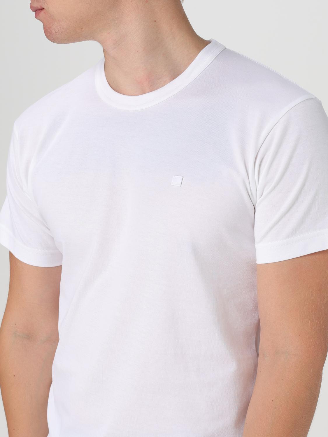 ACNE STUDIOS Tシャツ: Tシャツ メンズ Acne Studios, ホワイト - Img 4