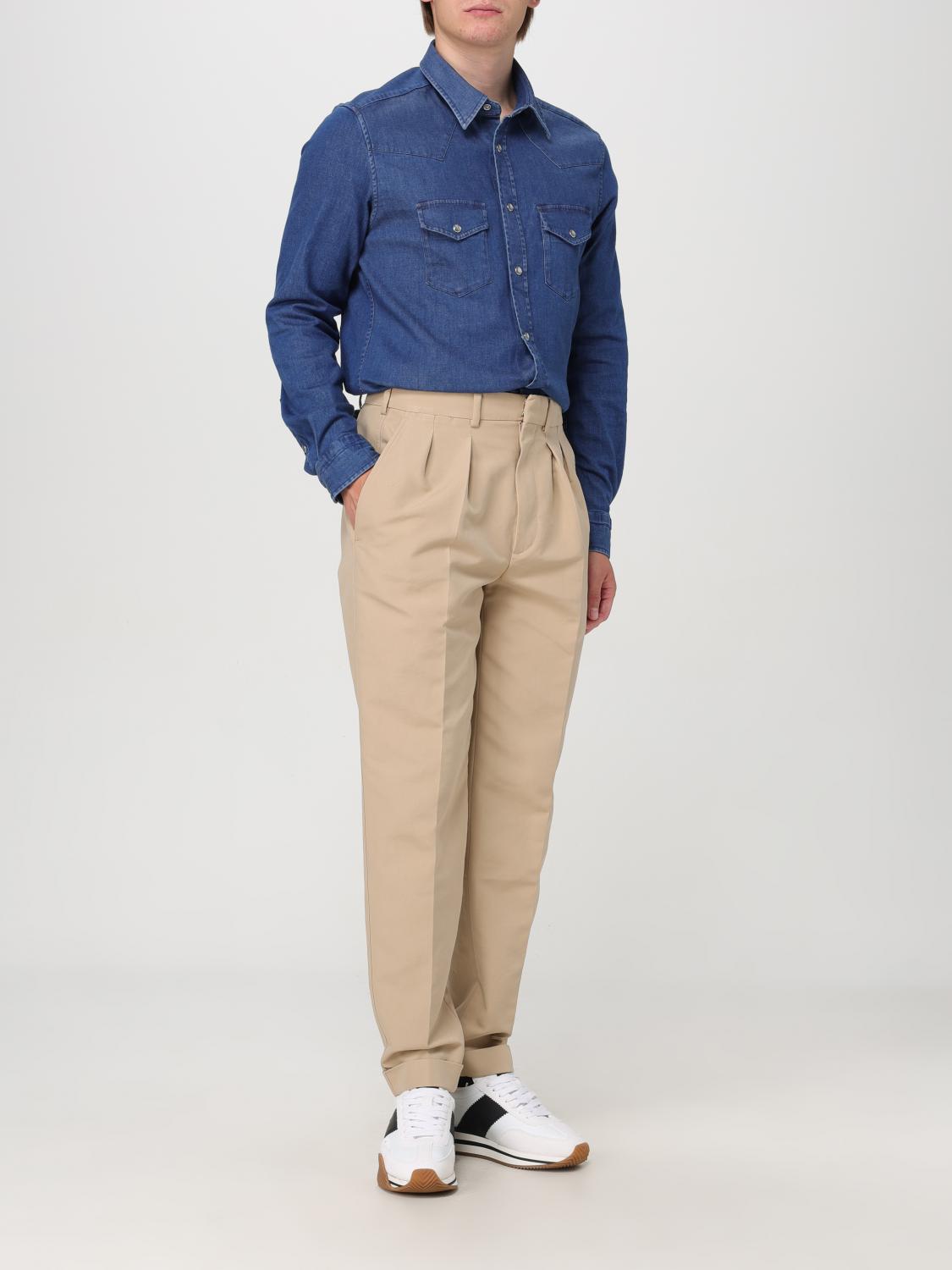 TOM FORD HEMD: Hemd herren Tom Ford, Blau - Img 2