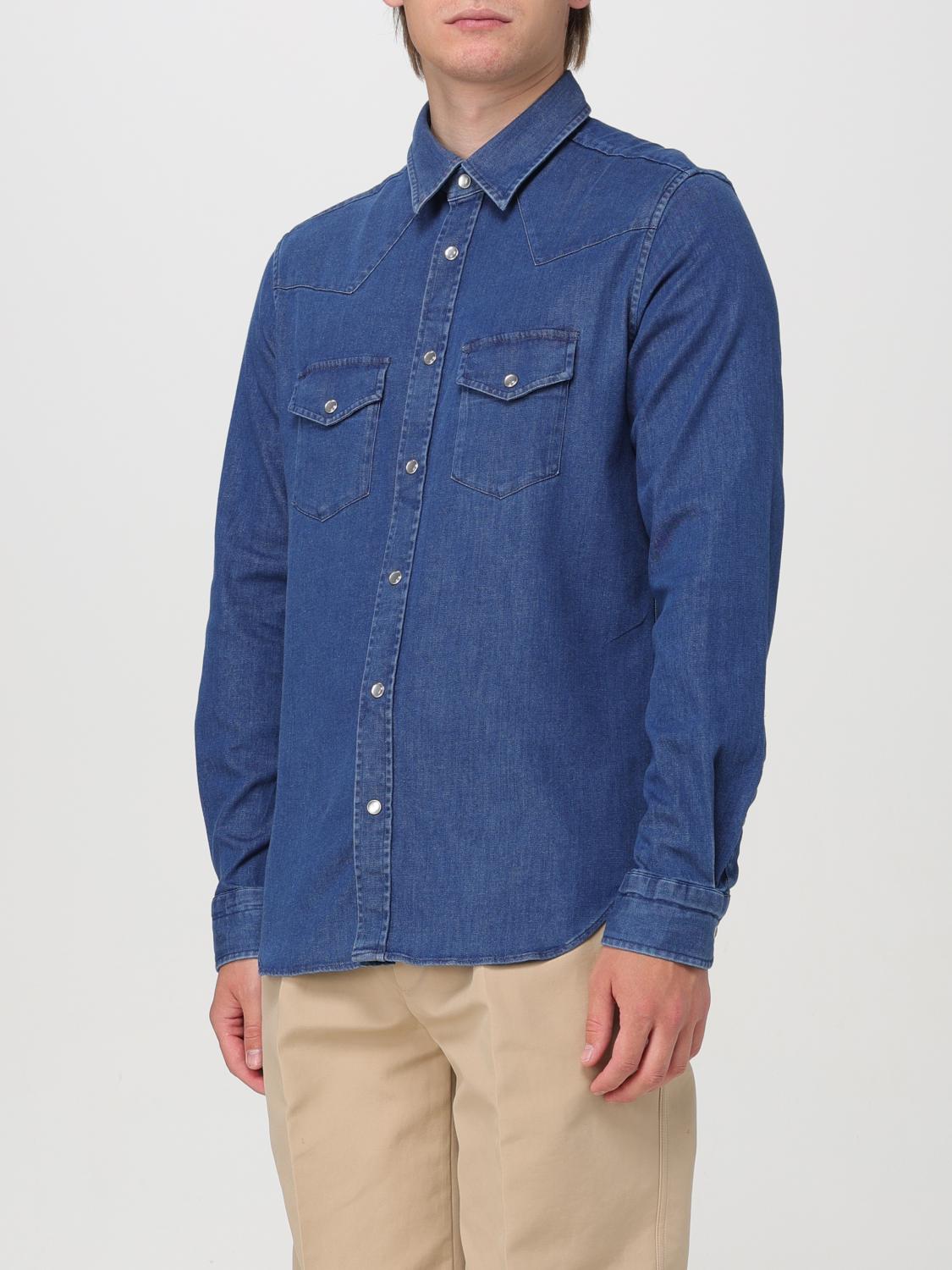TOM FORD HEMD: Hemd herren Tom Ford, Blau - Img 4