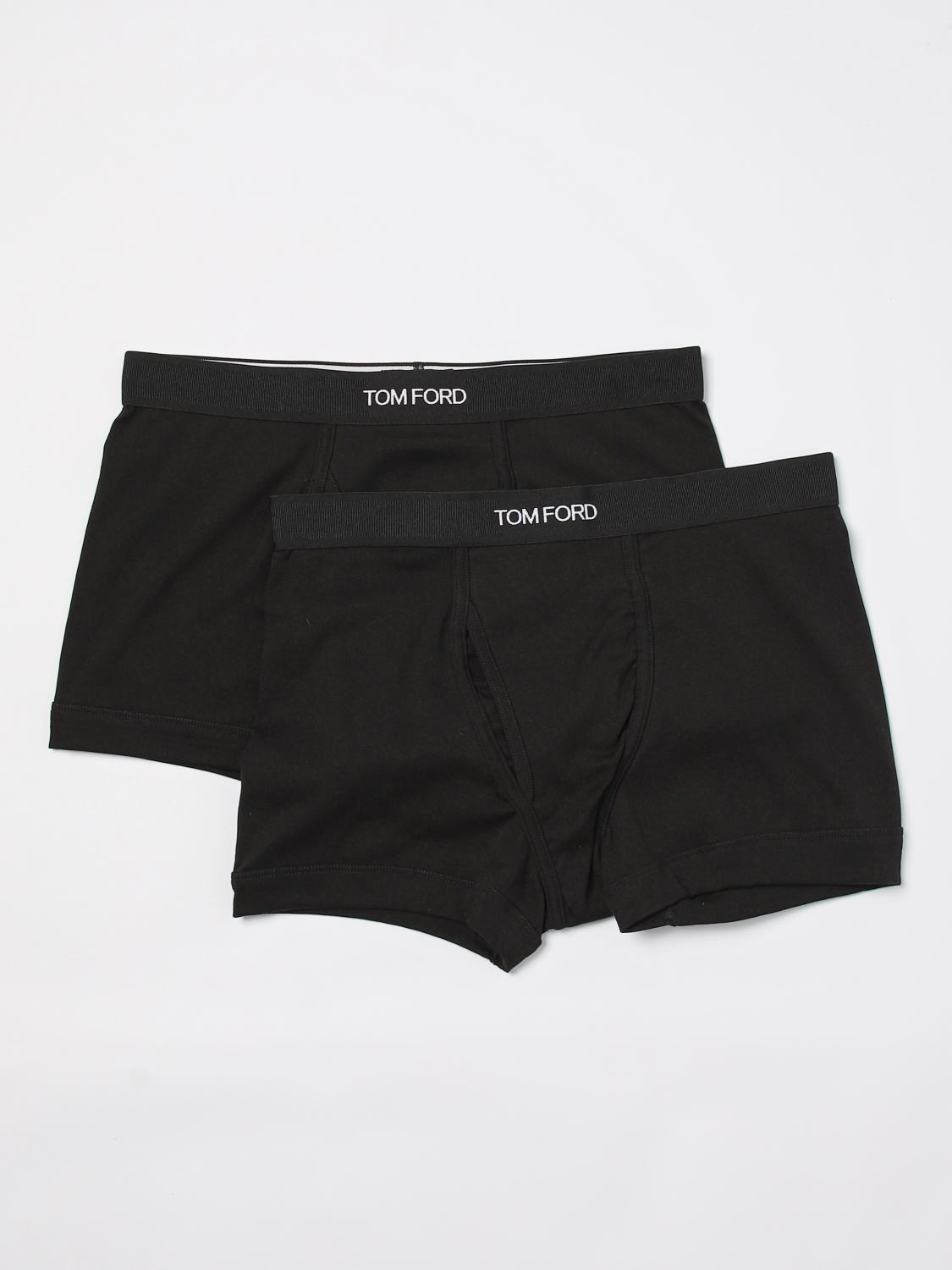 TOM FORD INTIMO: Set 2 paia di parigamba Tom Ford, Nero - Img 1