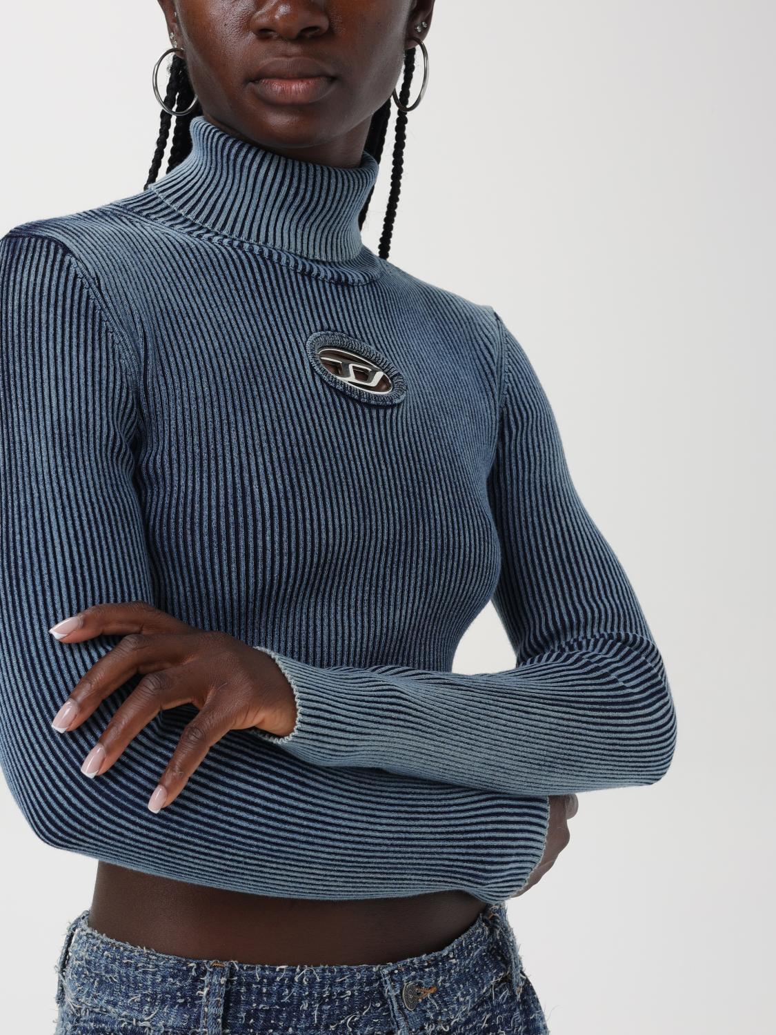 Diesel カーディガン レディース - ブルー | A148110ANAH | GIGLIO.COM
