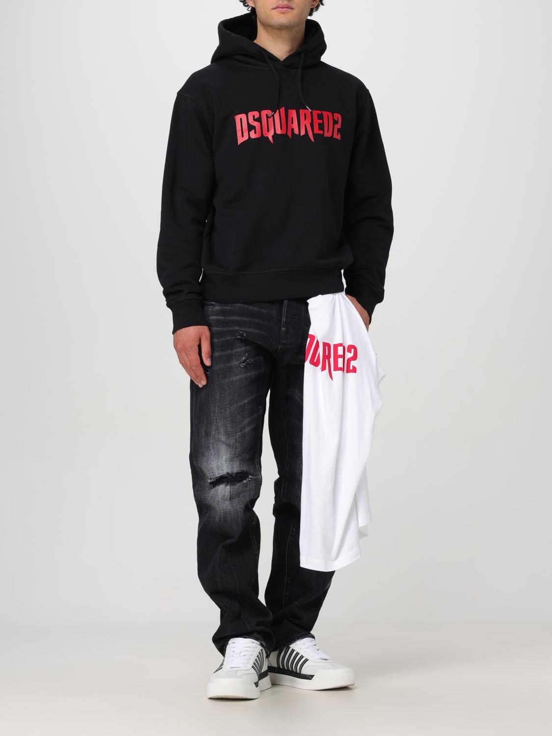 DSQUARED2 JEANS: Jeans men Dsquared2, Black - Img 2