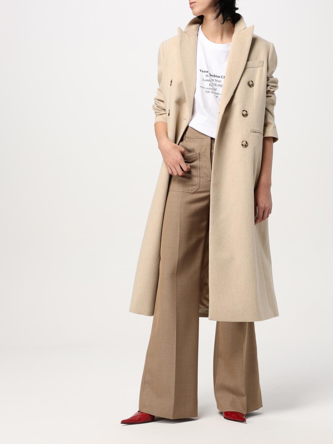 VICTORIA VICTORIA BECKHAM PANTALÓN: Pantalón mujer Victoria Victoria Beckham, Beige - Img 2