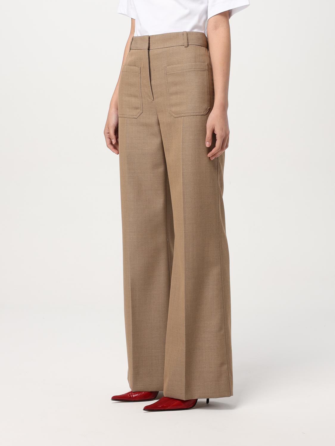 VICTORIA VICTORIA BECKHAM PANTALÓN: Pantalón mujer Victoria Victoria Beckham, Beige - Img 4