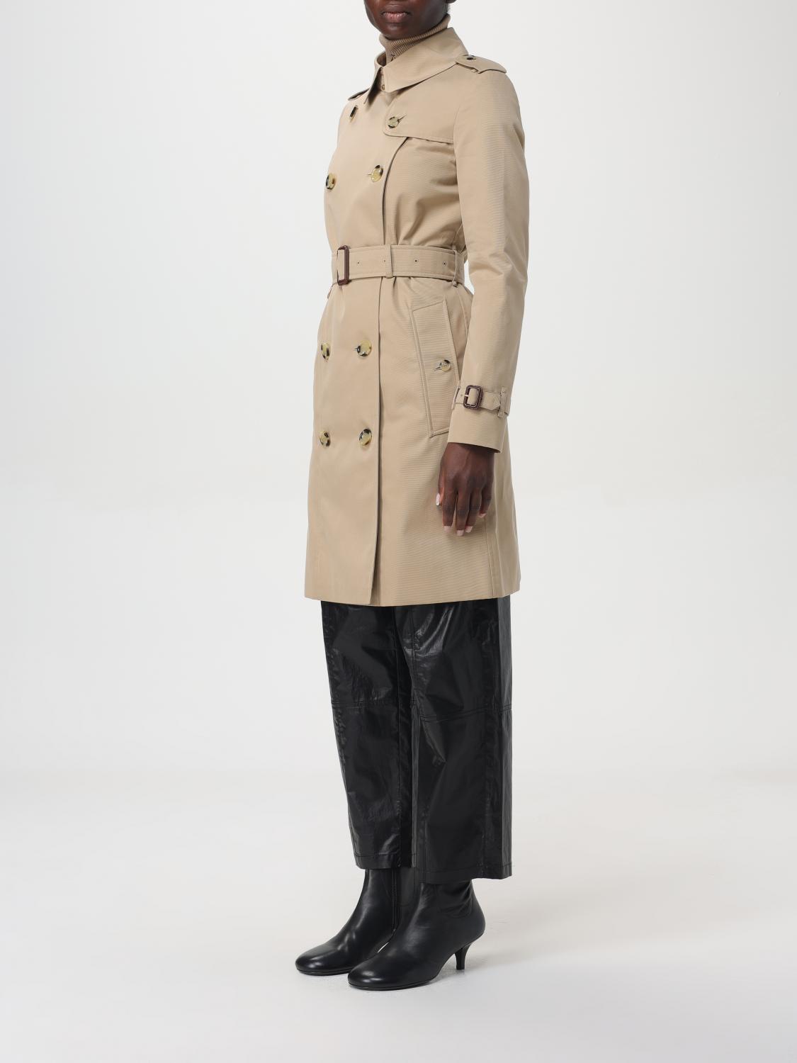 Burberry トレンチコート レディース - ベージュ | 8079404 | GIGLIO.COM