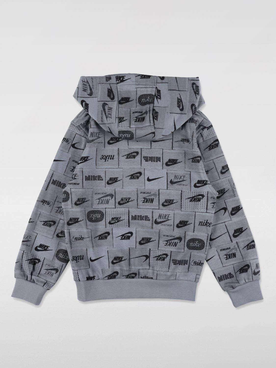 nike grey jumper junior