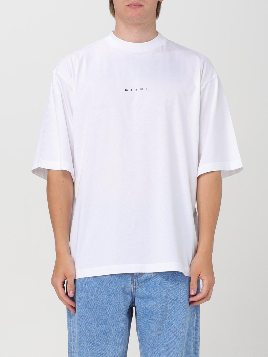 Marni Tシャツ メンズ - ホワイト | HUMU0223P1USCS87 | GIGLIO.COM