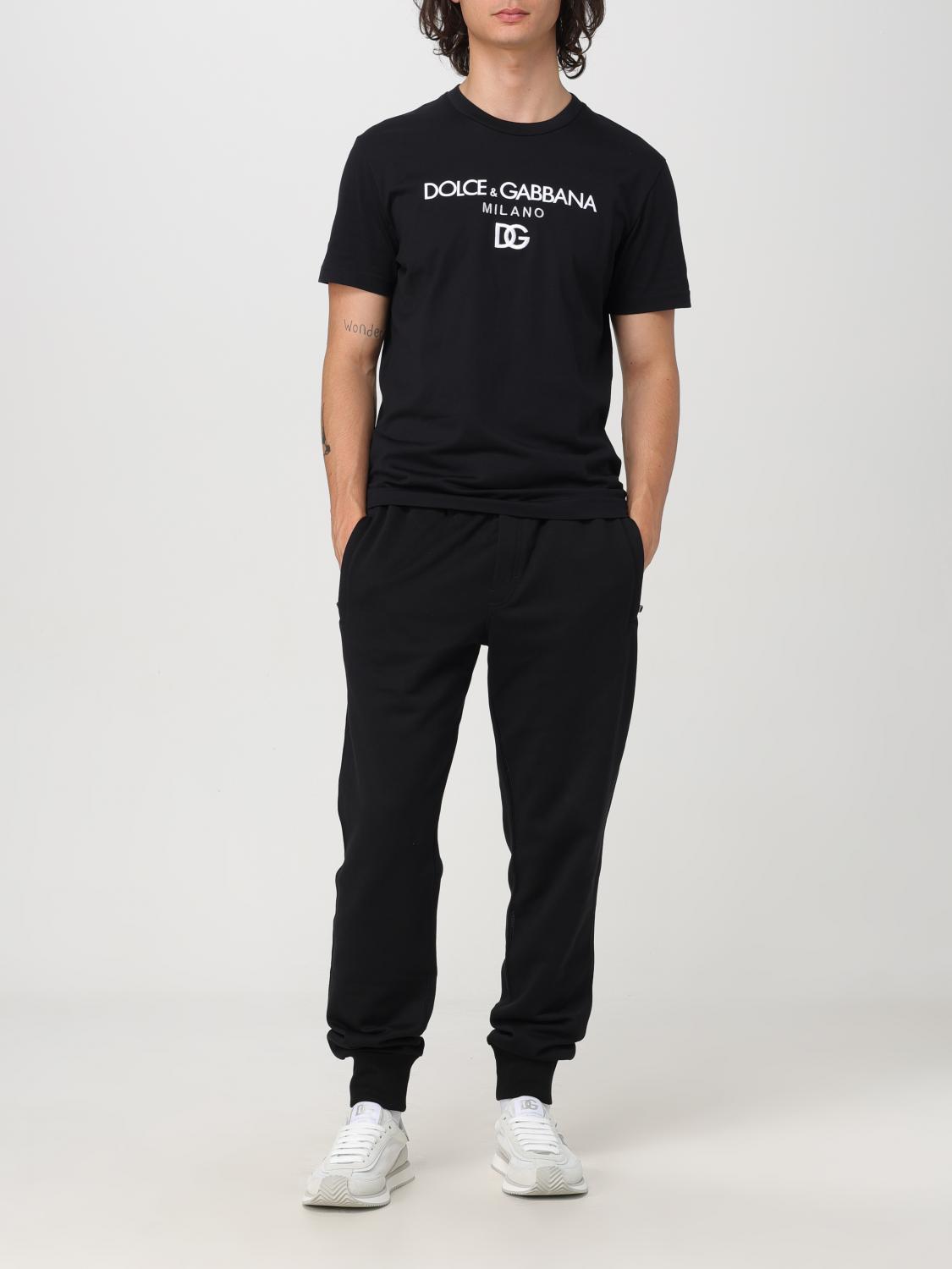 Dolce & Gabbana パンツ メンズ - ブラック | GVF6AZG7D6B | GIGLIO.COM