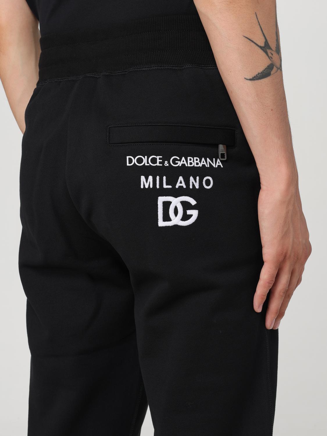 Dolce & Gabbana パンツ メンズ - ブラック | GVF6AZG7D6B | GIGLIO.COM