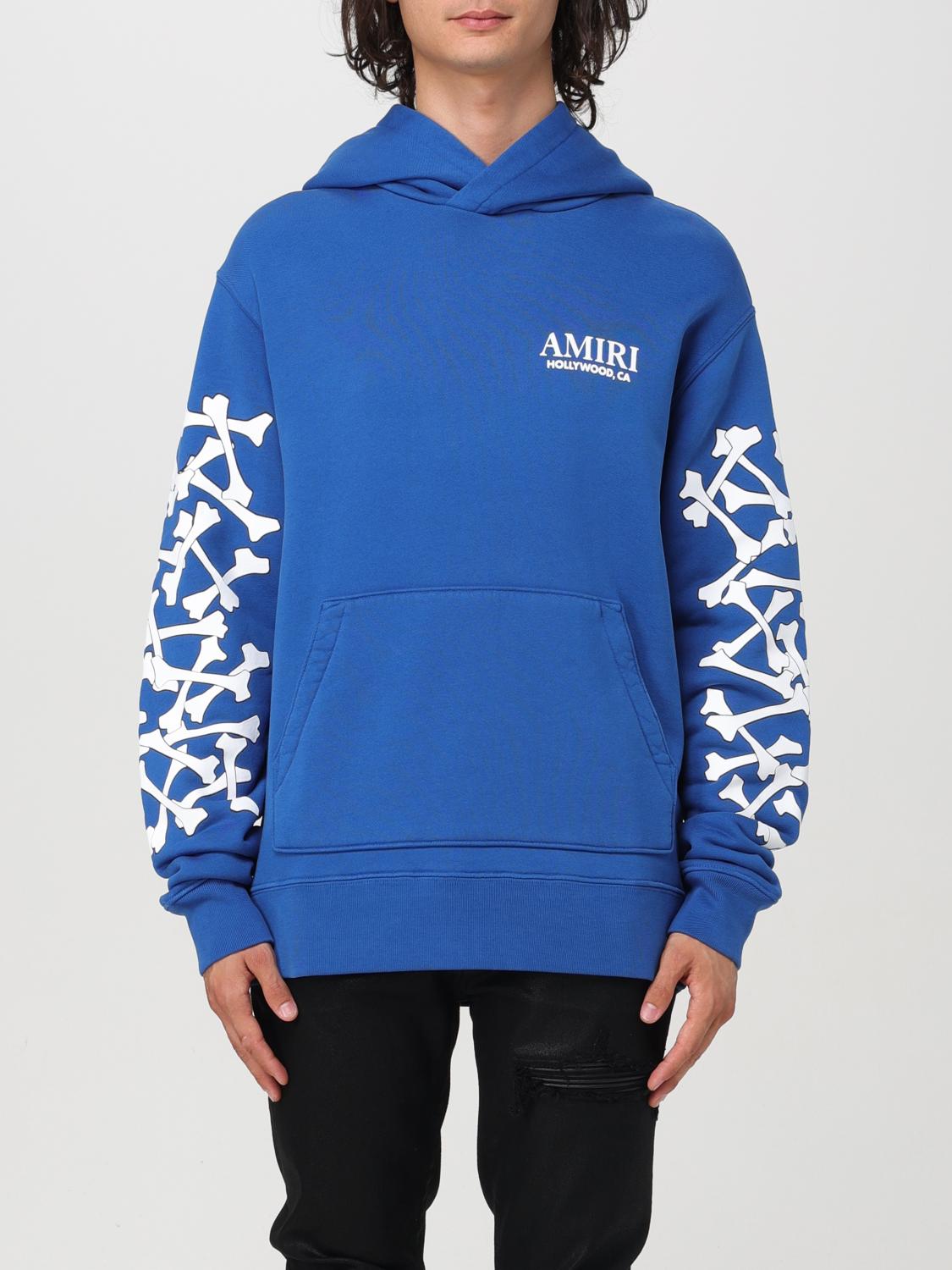 AMIRI：スウェットシャツ メンズ - ブルー | GIGLIO.COMオンラインのAmiri スウェットシャツ AMJYHD1051