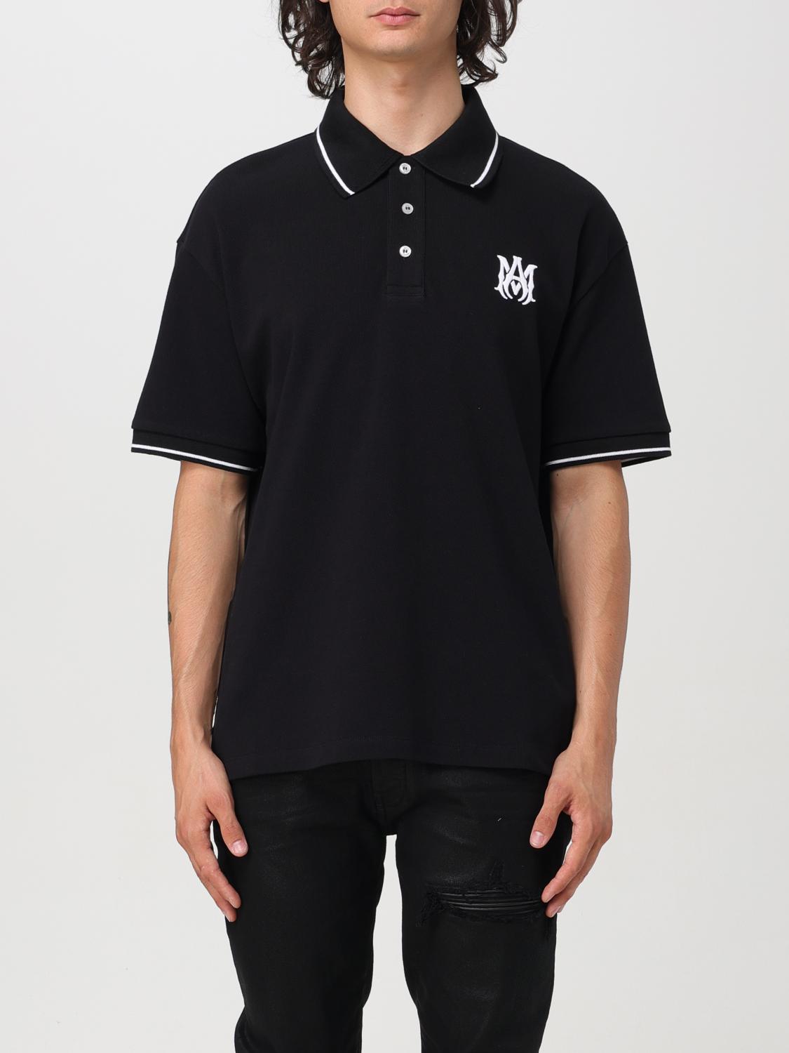 Amiri ポロシャツ メンズ - ブラック | AMJYPO1009 | GIGLIO.COM