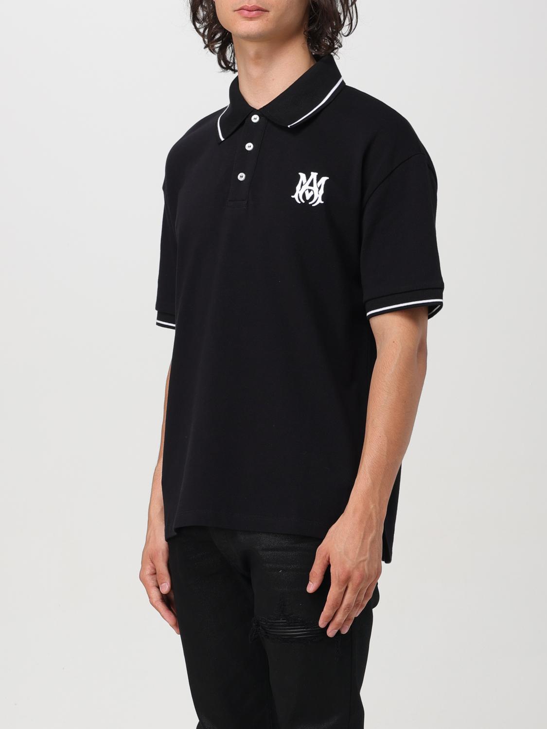 Amiri ポロシャツ メンズ - ブラック | AMJYPO1009 | GIGLIO.COM