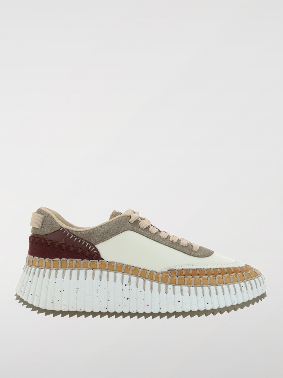 CHLOÉ SNEAKERS: Sneakers damen ChloÉ, Military - Img 1