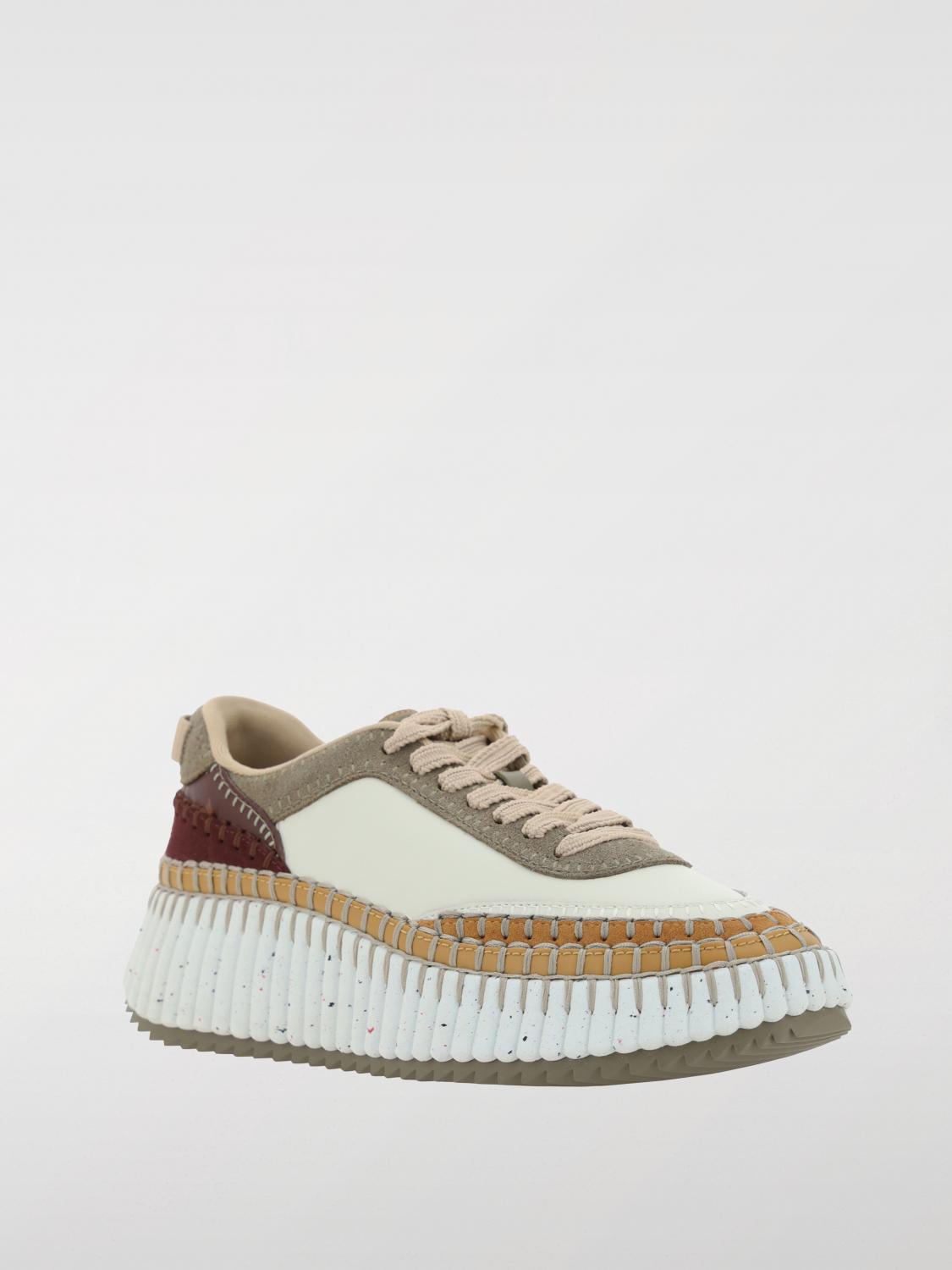 CHLOÉ SNEAKERS: Sneakers damen ChloÉ, Military - Img 2