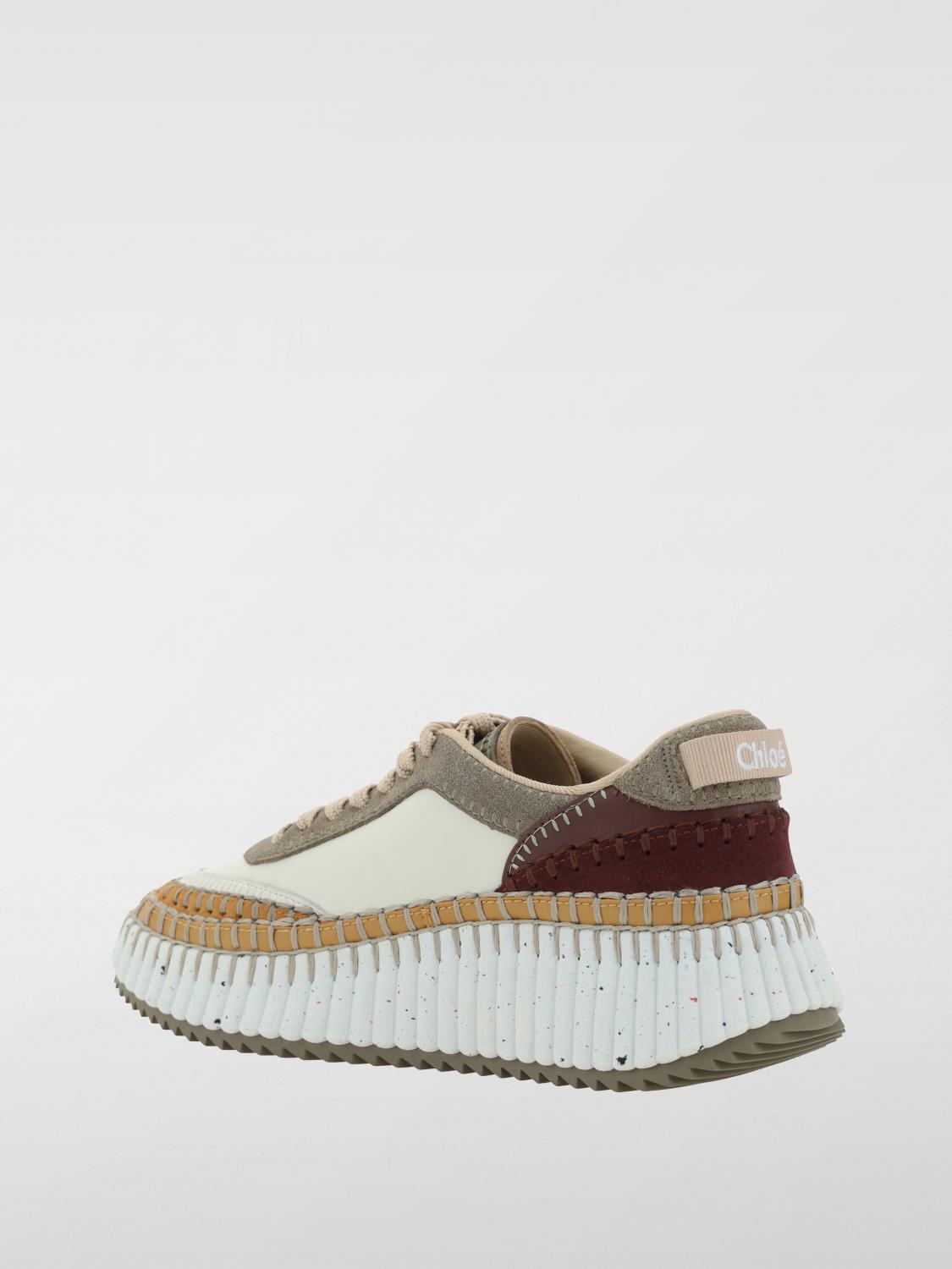 CHLOÉ SNEAKERS: Sneakers damen ChloÉ, Military - Img 3