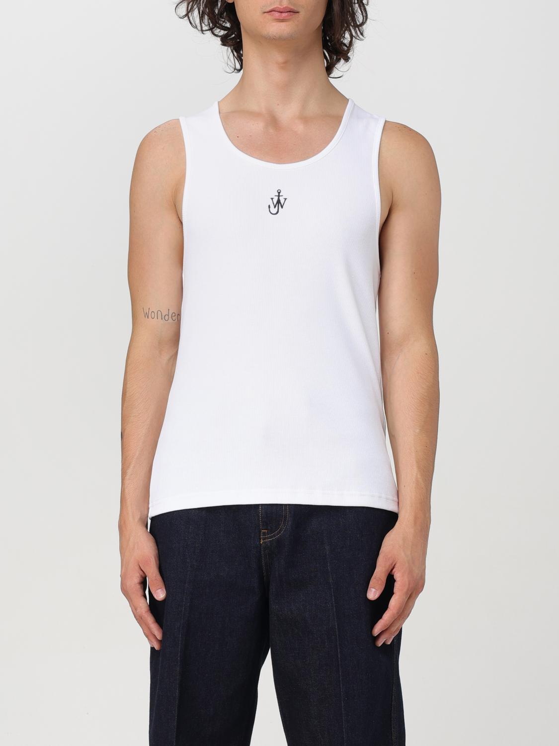 Jw Anderson タンクトップ メンズ - ホワイト | JO0228PG1512 | GIGLIO.COM