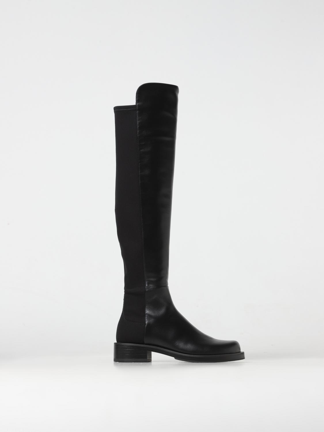 STUART WEITZMAN BOTTES: Bottes femme Stuart Weitzman, Noir - Img 1