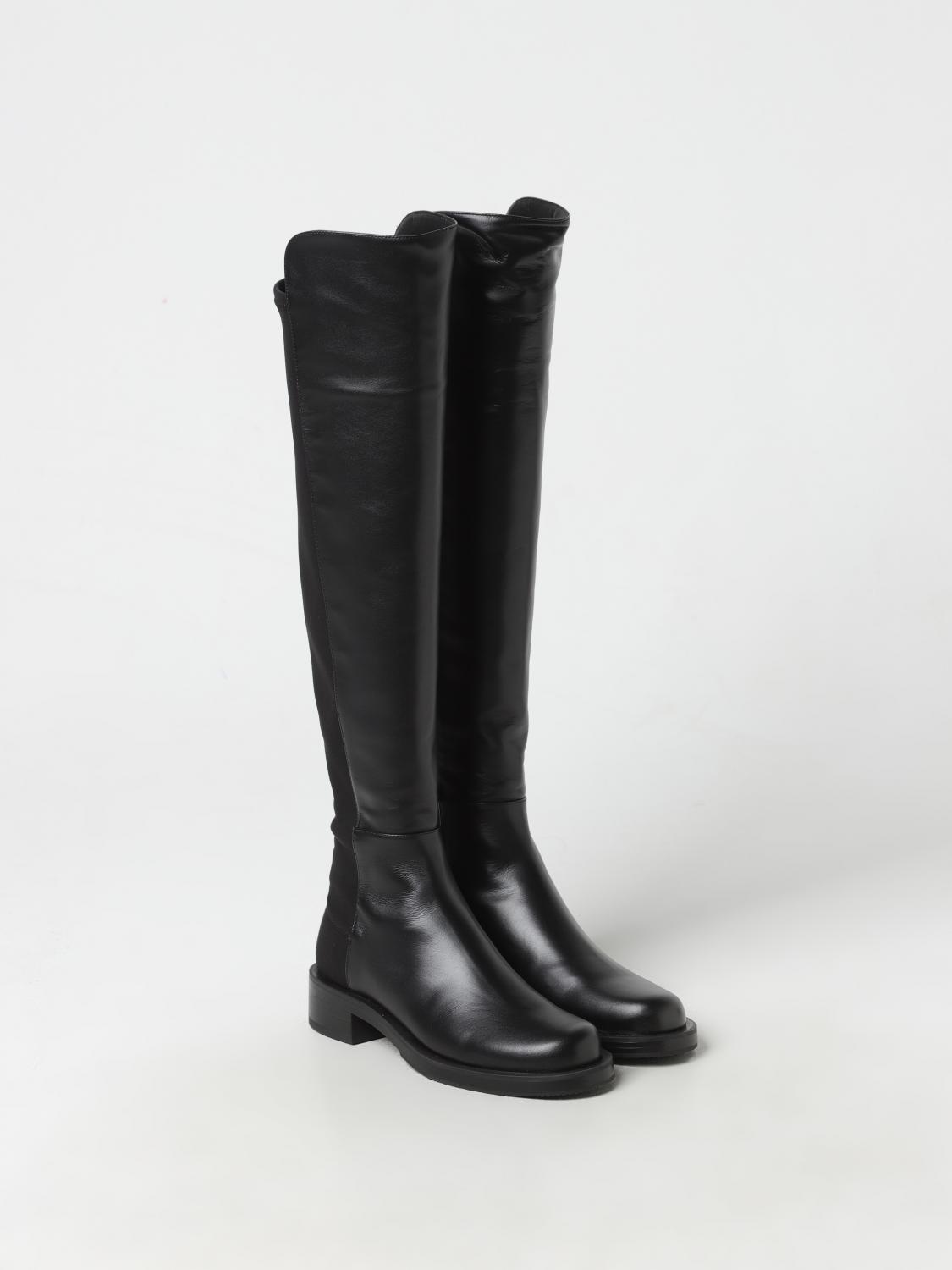 STUART WEITZMAN BOTTES: Bottes femme Stuart Weitzman, Noir - Img 2