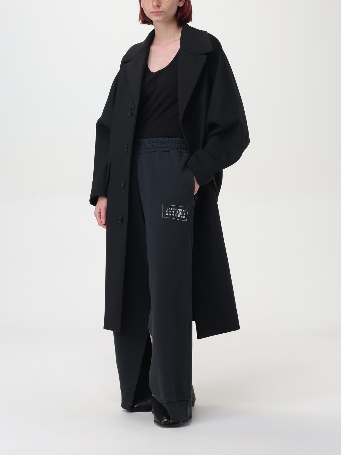 Mm6 Maison Margiela コート レディース - ブラック | S52AA0178M35154