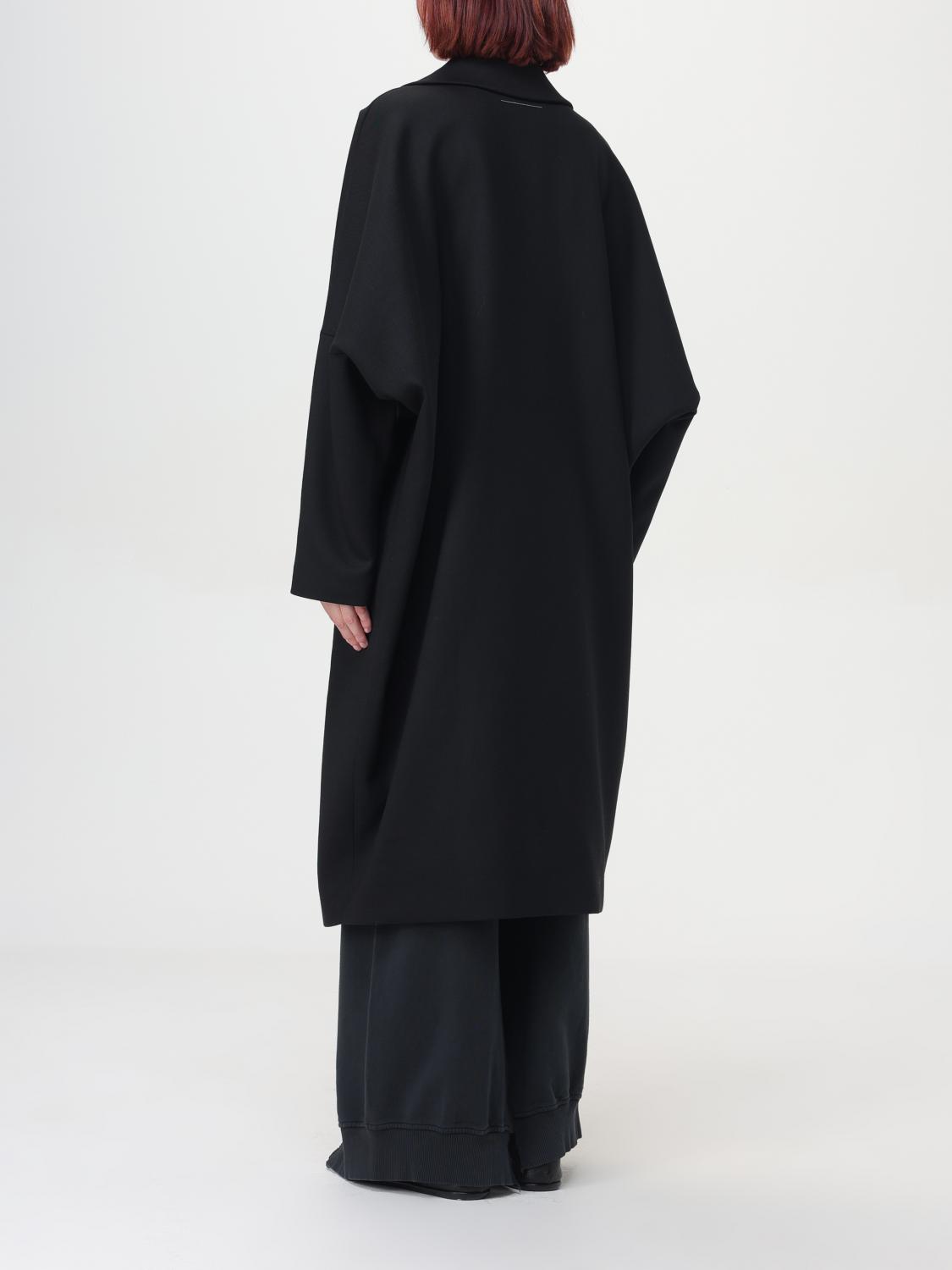 Mm6 Maison Margiela コート レディース - ブラック | S52AA0178M35154