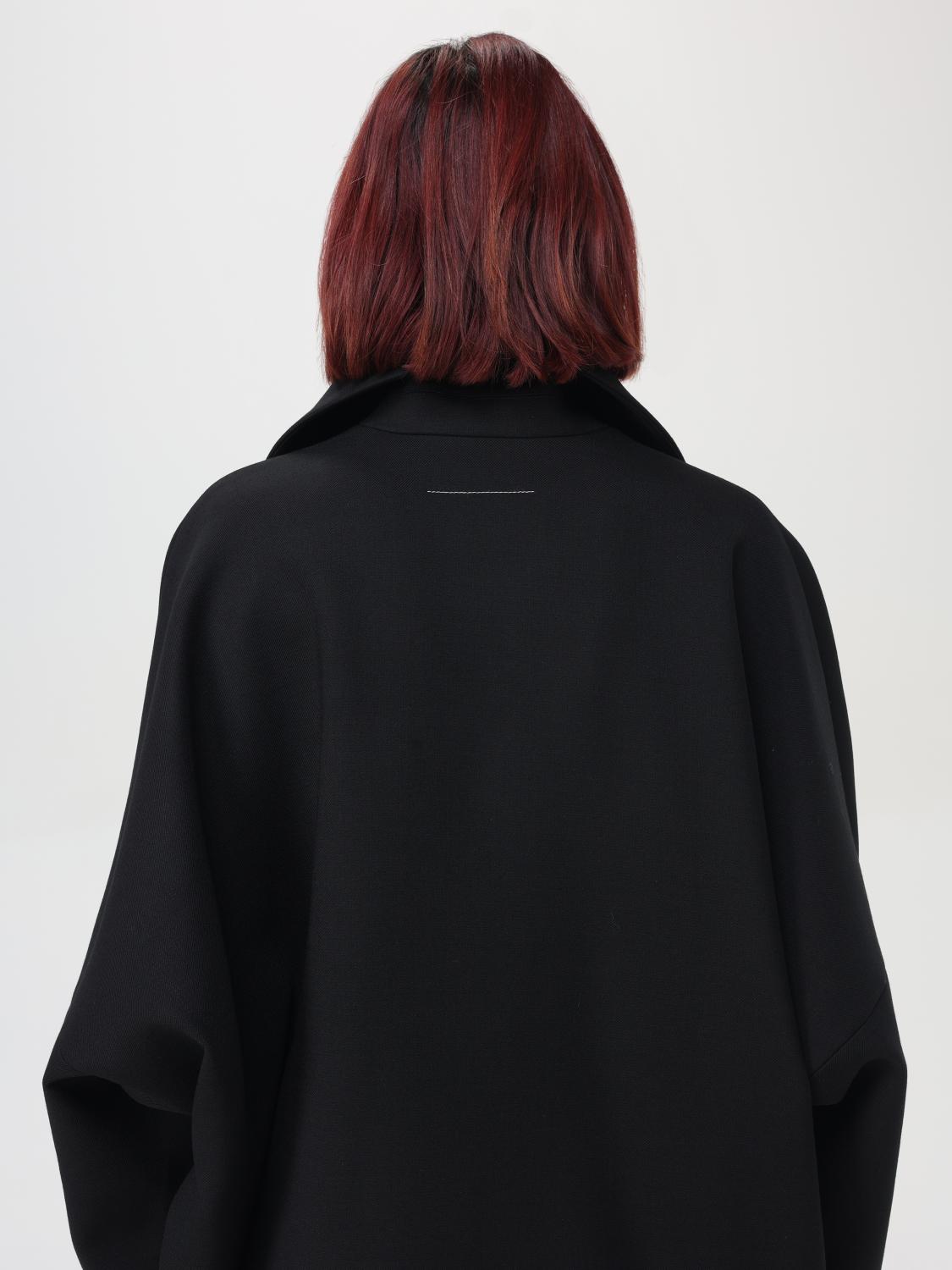 Mm6 Maison Margiela コート レディース - ブラック | S52AA0178M35154